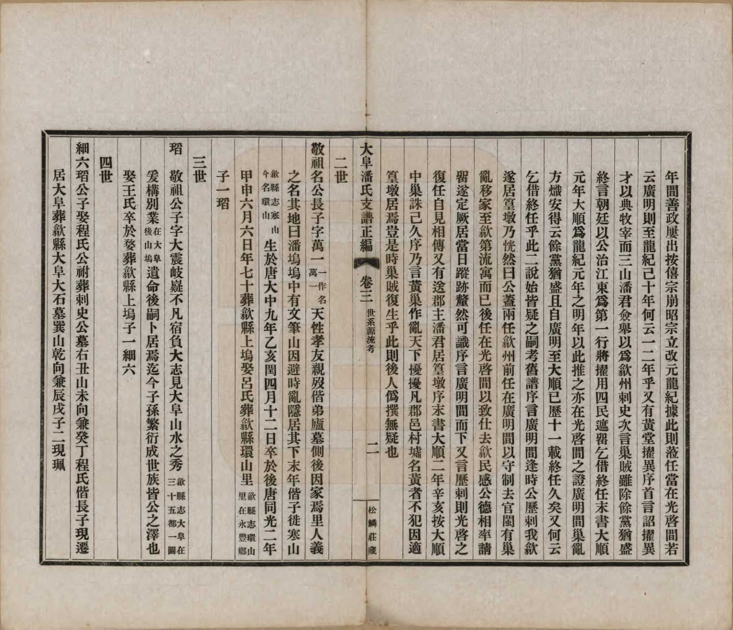 GTJP1117.潘.安徽歙县.大阜潘氏支谱.民国16年[1927]_003.pdf_第3页