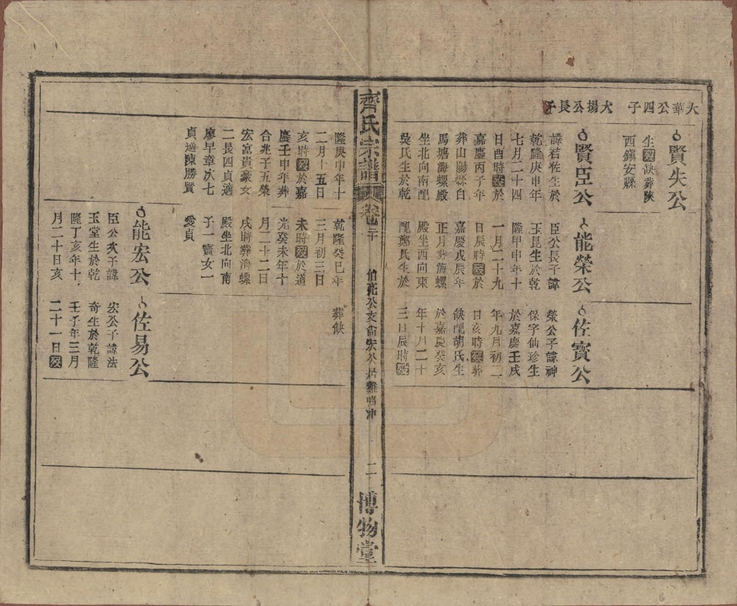 GTJP1157.齐.安徽宿松.齐氏宗谱.民国30年[1941]_020.pdf_第2页