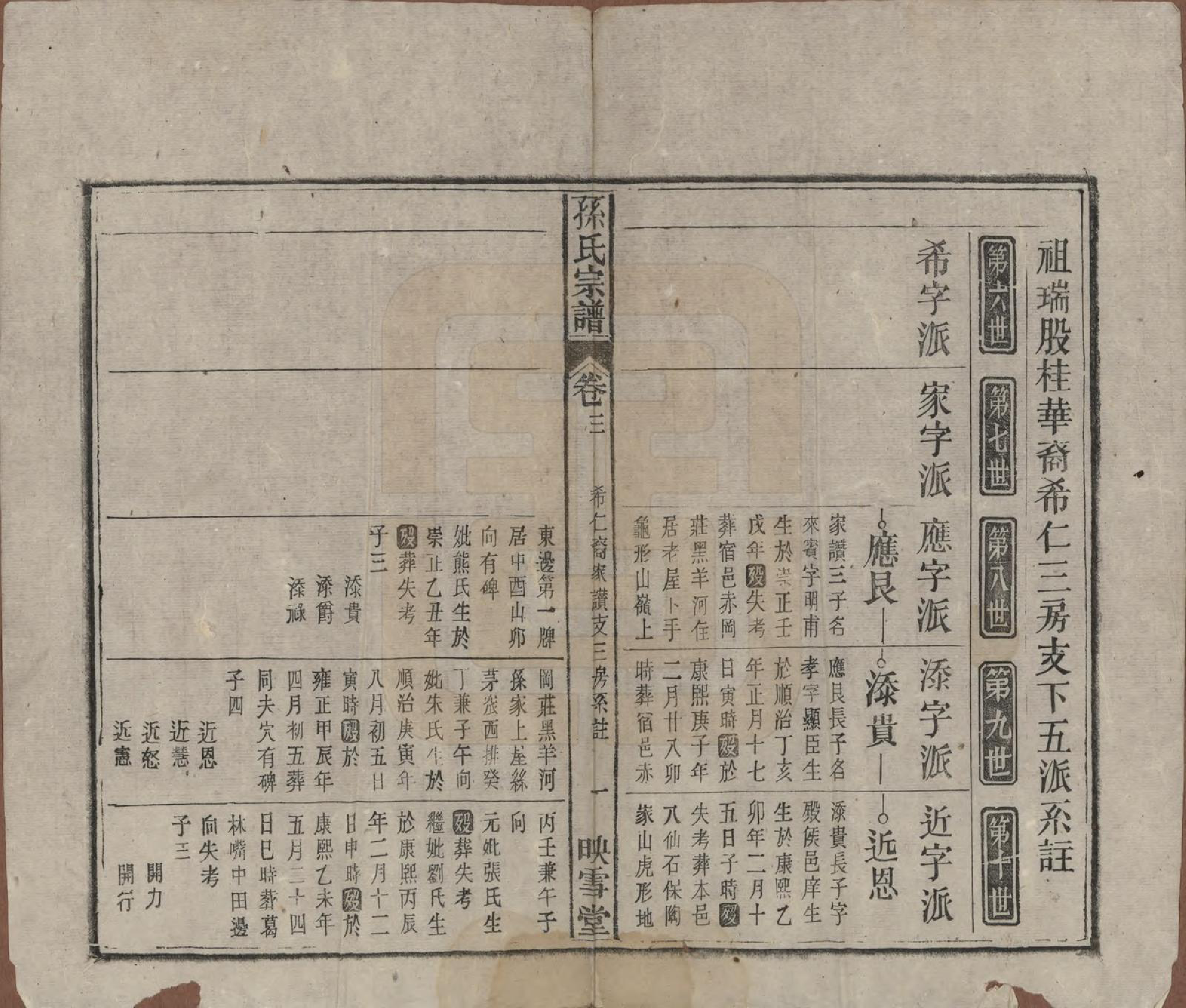 GTJP1349.孙.安徽太湖.孙氏宗谱四卷首二卷.民国九年（1920）_003.pdf_第1页