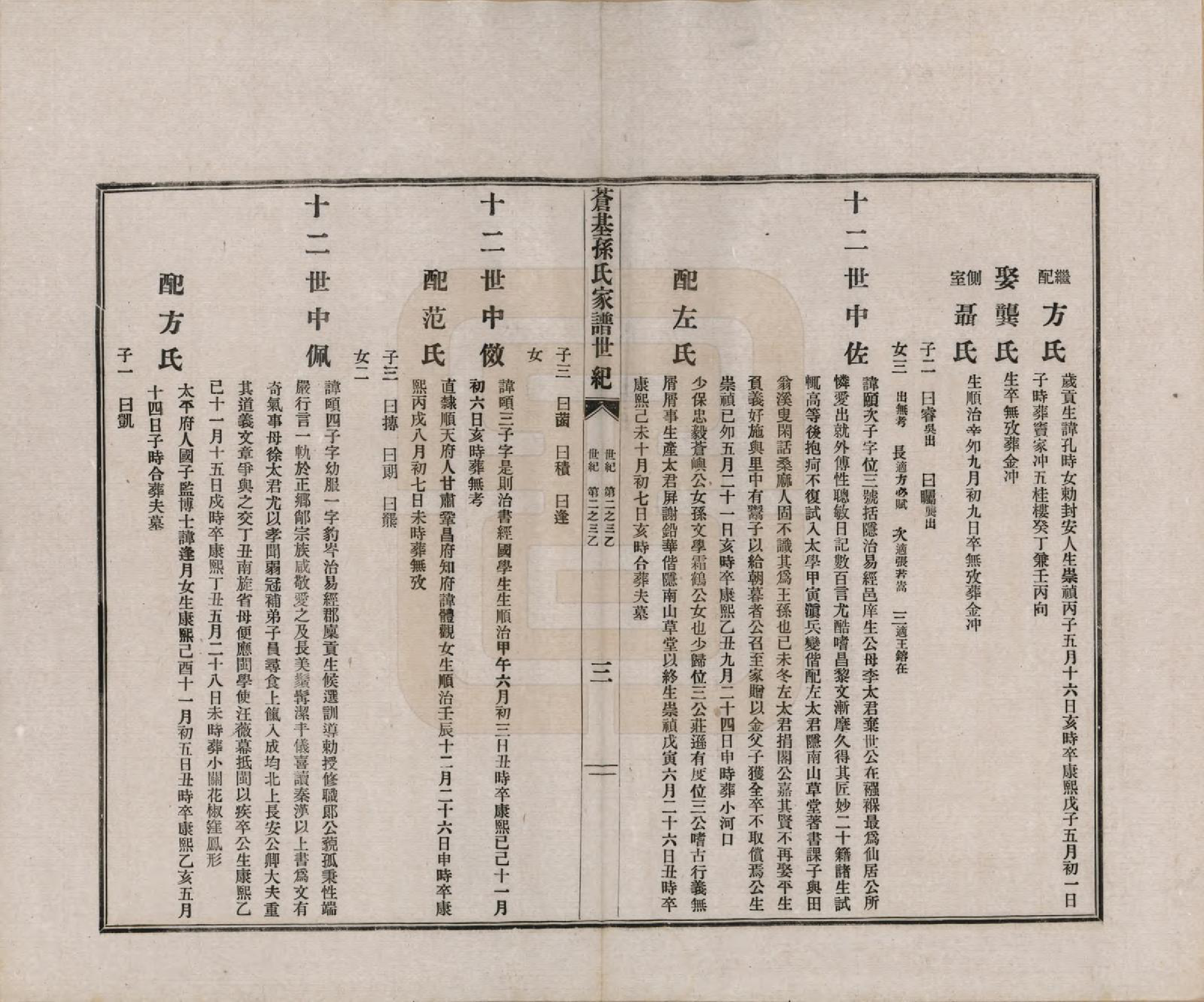 GTJP1362.孙.安徽桐城.苍基孙氏家谱三十二卷.民国十一年（1922）_009.pdf_第3页