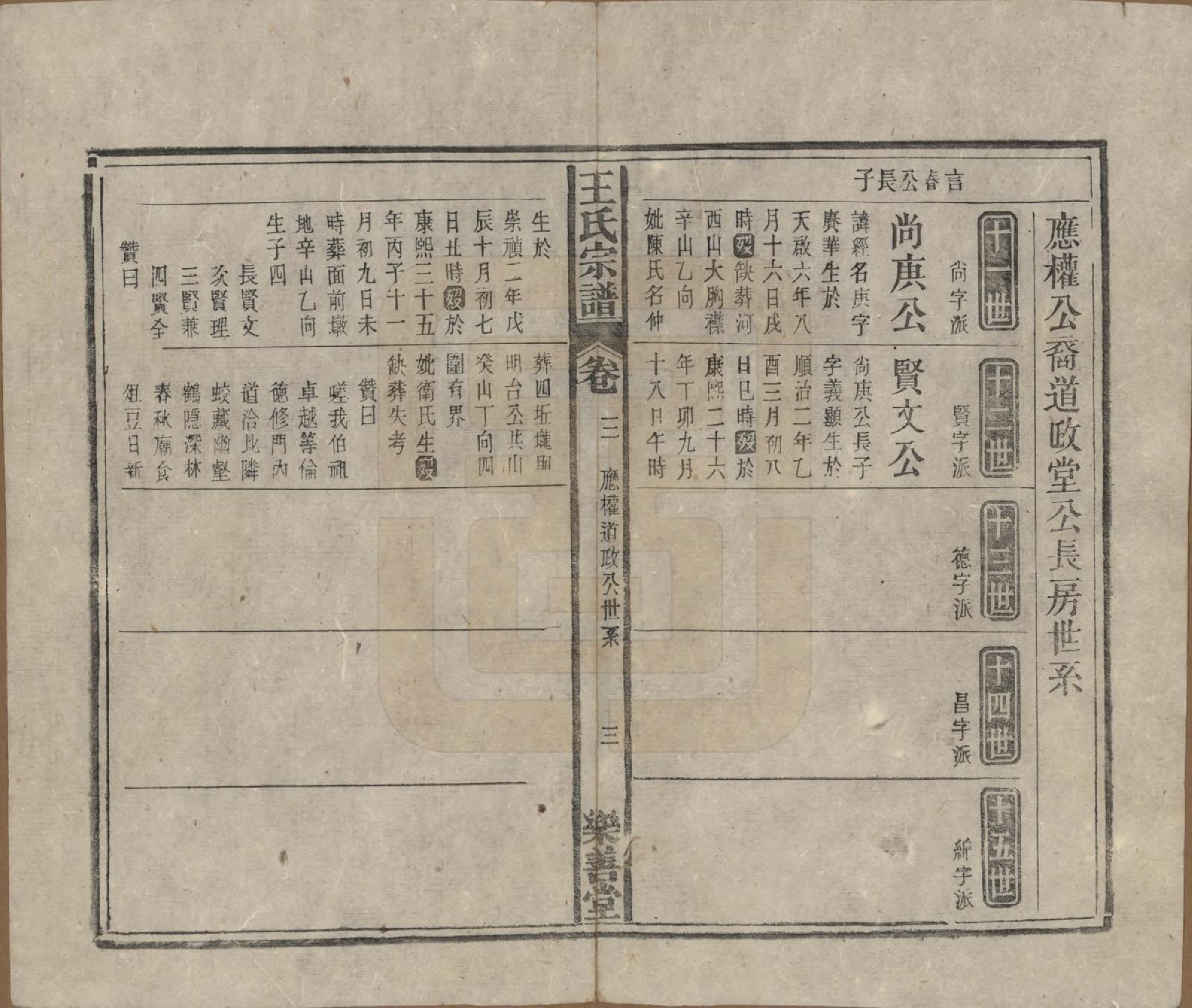 GTJP1591.王.安徽宿松.王氏宗谱十四卷首一卷.清光绪二十二年（1896）_003.pdf_第3页