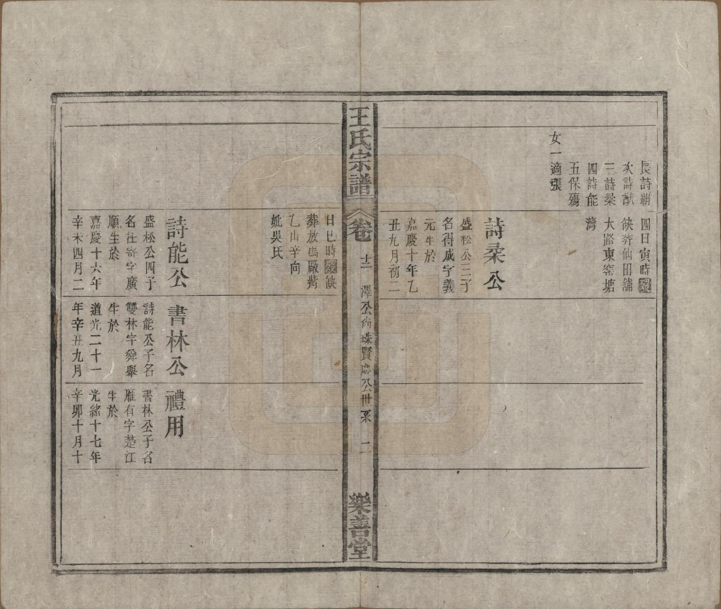 GTJP1591.王.安徽宿松.王氏宗谱十四卷首一卷.清光绪二十二年（1896）_012.pdf_第2页