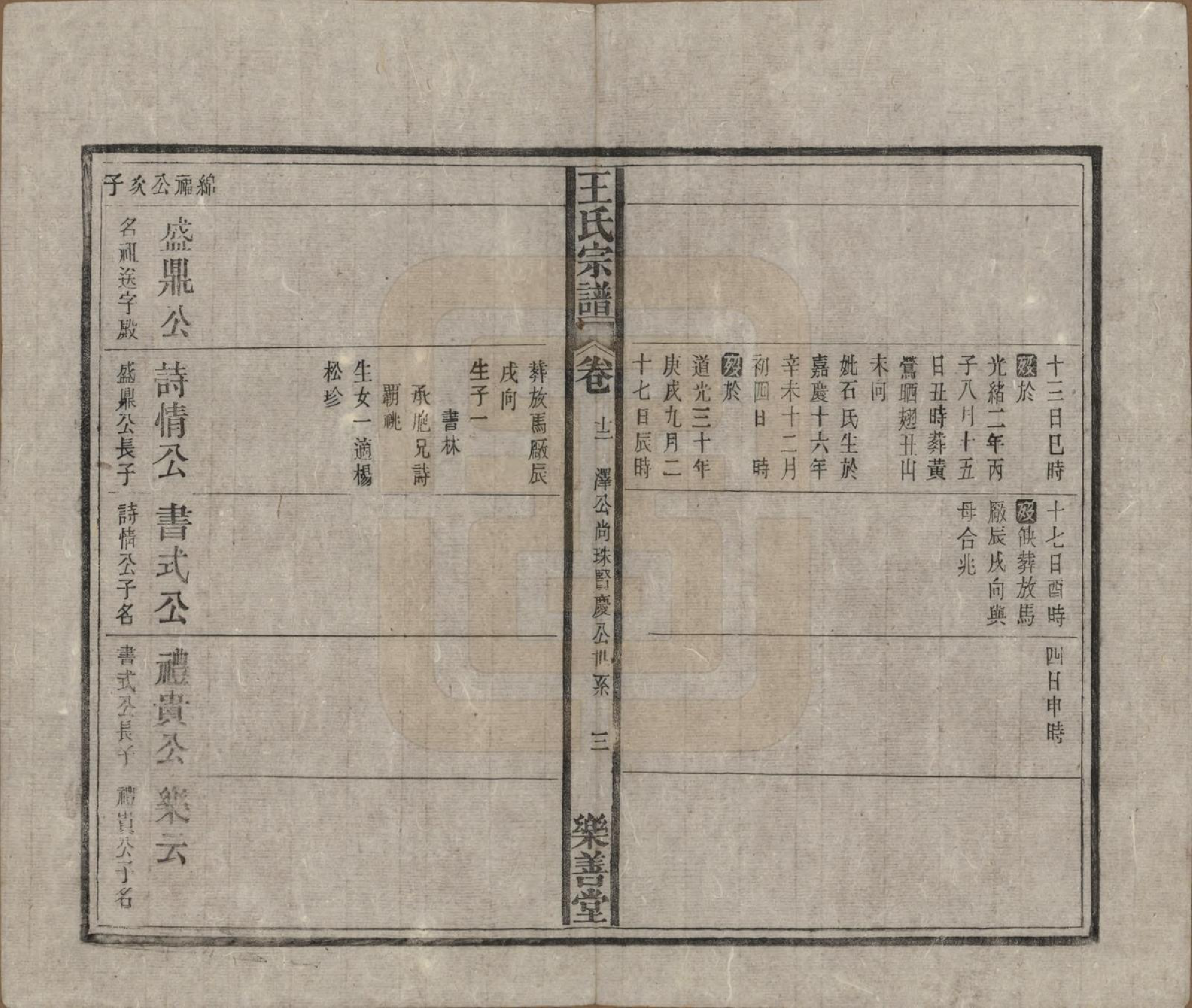 GTJP1591.王.安徽宿松.王氏宗谱十四卷首一卷.清光绪二十二年（1896）_012.pdf_第3页