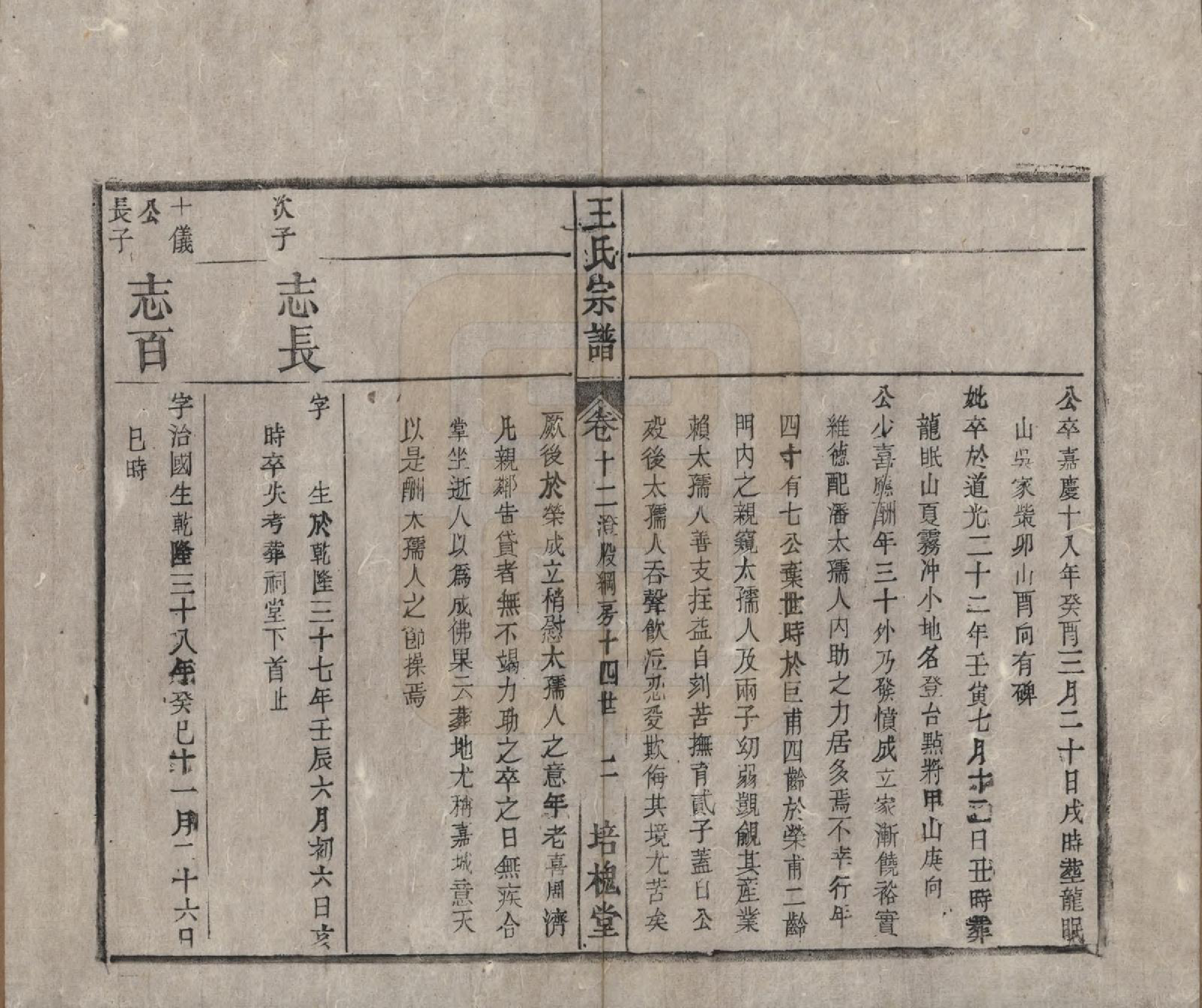 GTJP1620.王.安徽桐城.王氏宗谱.清同治5年[1866]_012.pdf_第2页