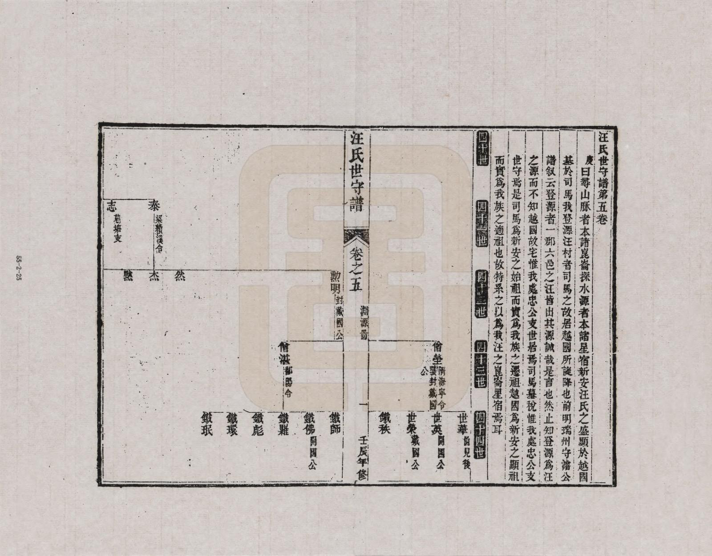 GTJP1453.汪.安徽新安.汪氏世守谱_005.pdf_第1页