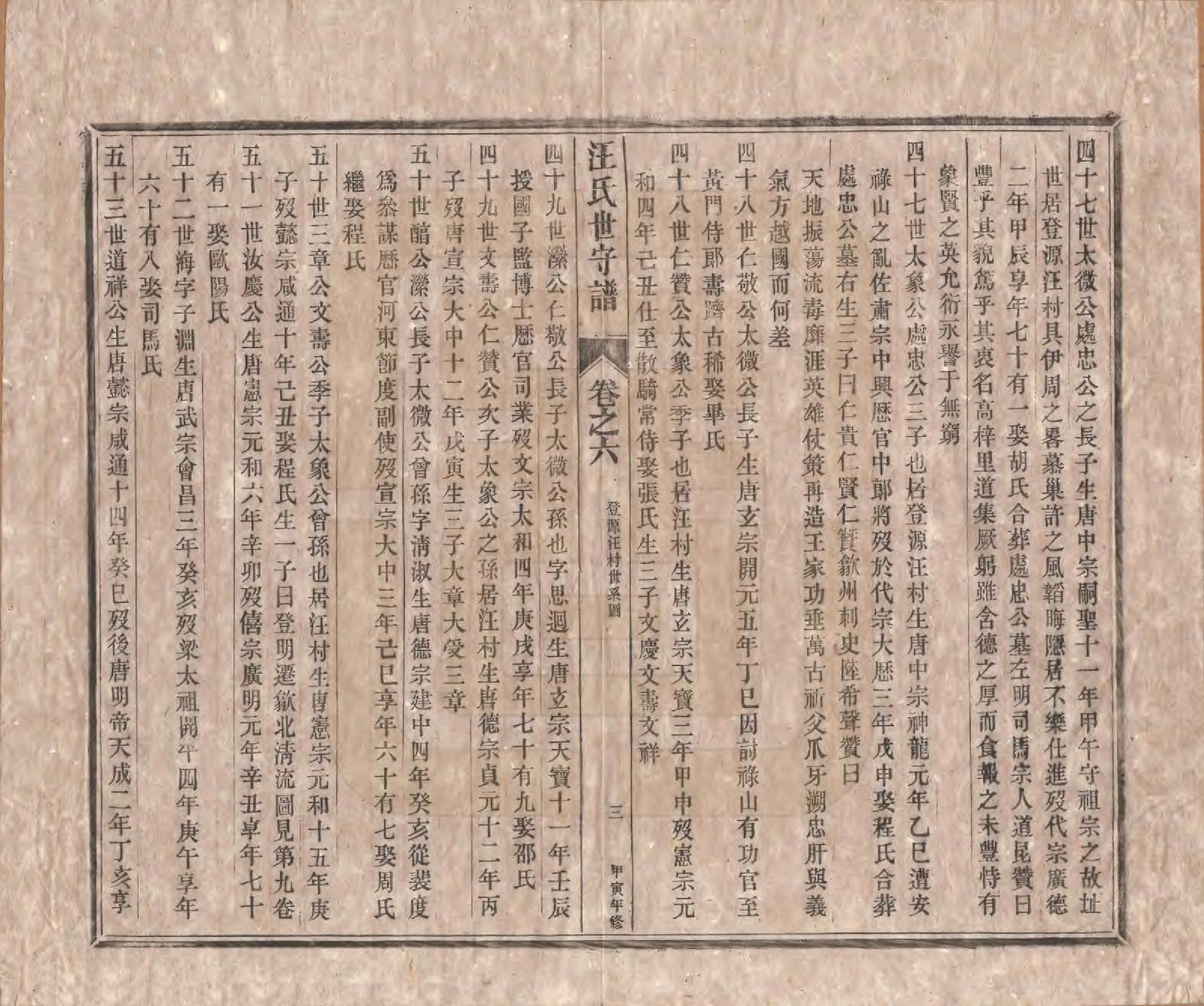 GTJP1461.汪.安徽新安.汪氏世守谱十卷首一卷.民国五年（1916）_006.pdf_第3页