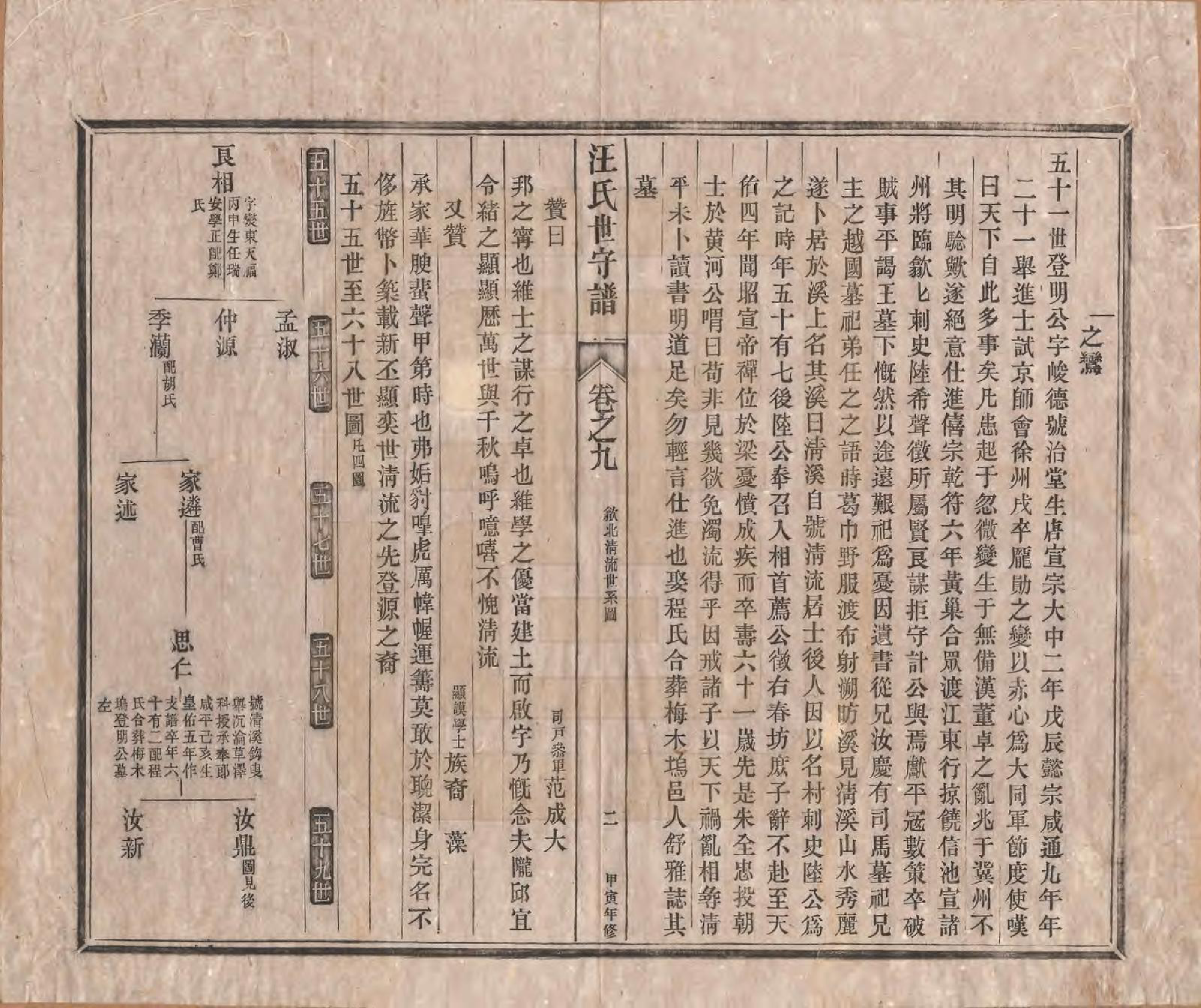 GTJP1461.汪.安徽新安.汪氏世守谱十卷首一卷.民国五年（1916）_009.pdf_第3页