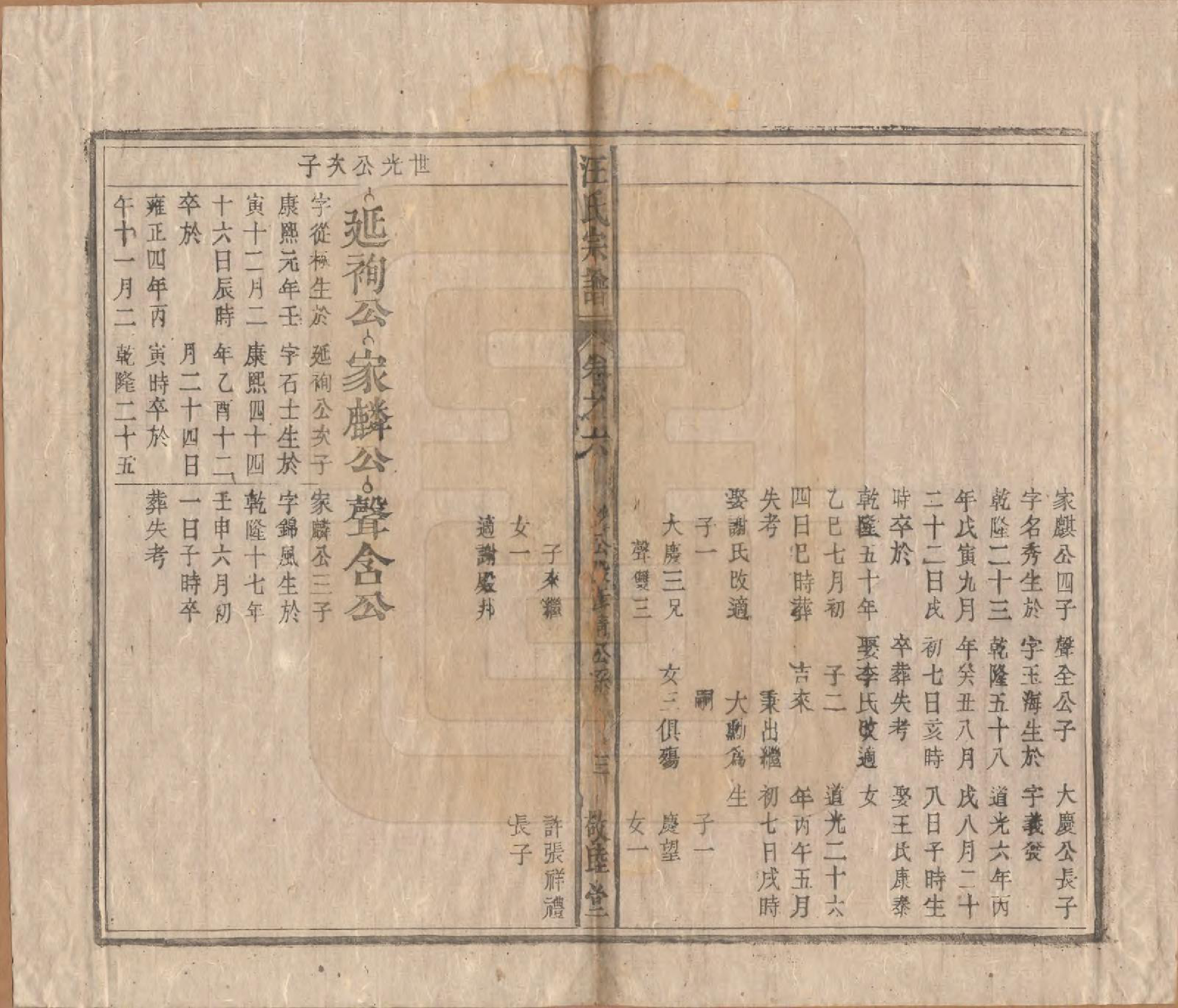 GTJP1478.汪.安徽怀宁.汪氏宗谱十五卷末二卷.清同治十年（1871）_006.pdf_第3页