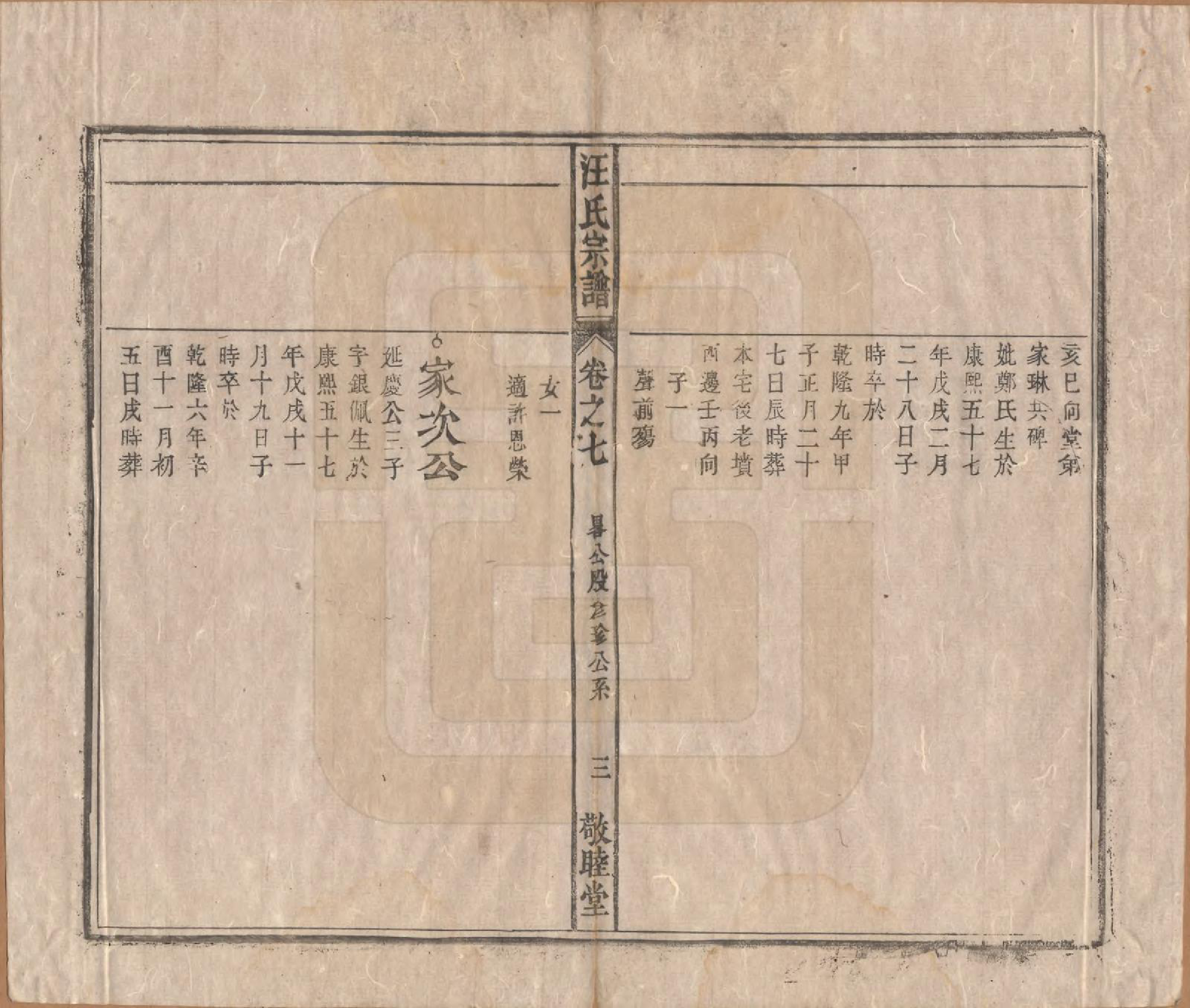 GTJP1478.汪.安徽怀宁.汪氏宗谱十五卷末二卷.清同治十年（1871）_007.pdf_第3页