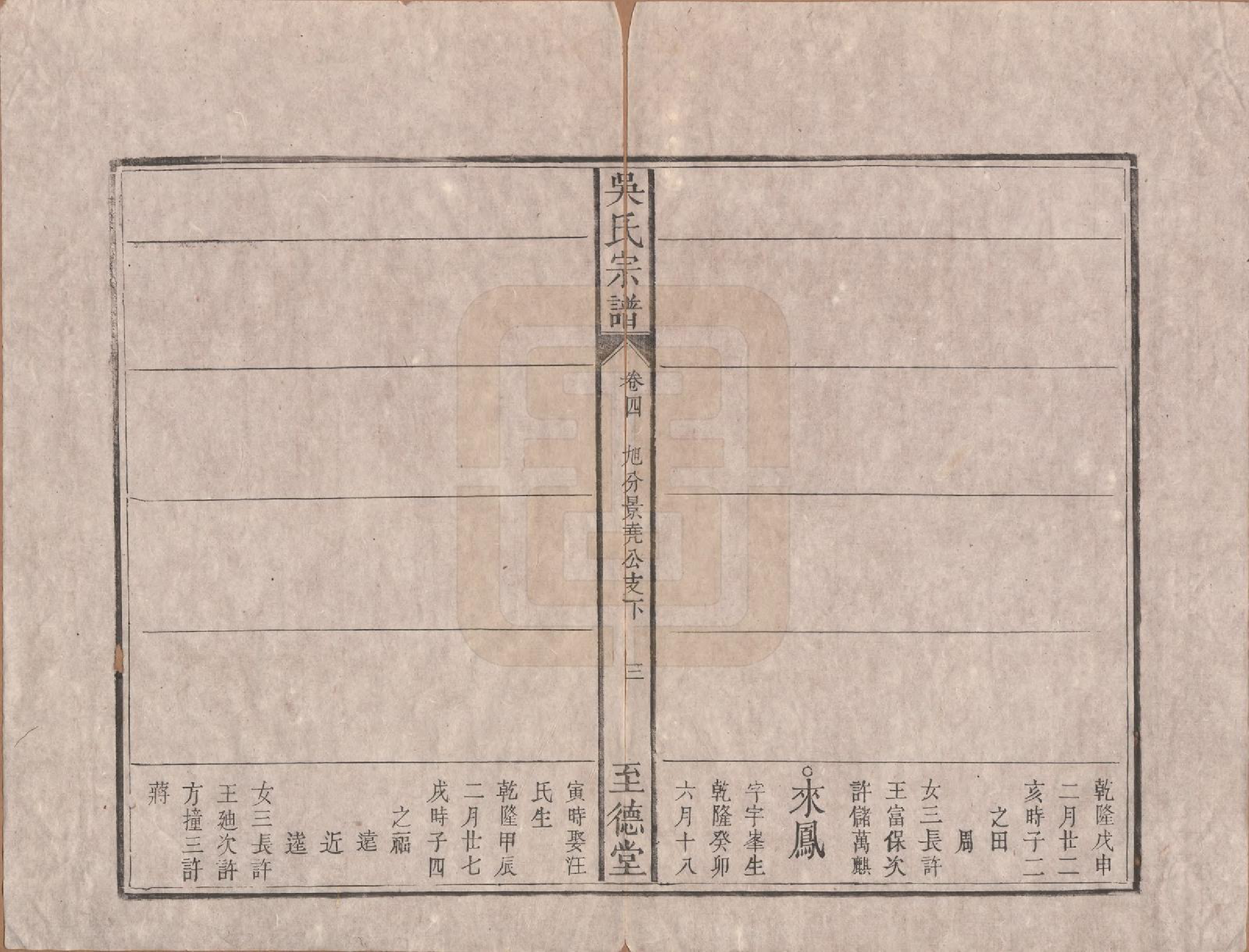 GTJP1682.吴.安徽贵池.吴氏宗谱八卷卷首一卷卷末一卷.清道光3年(1823)_004.pdf_第3页