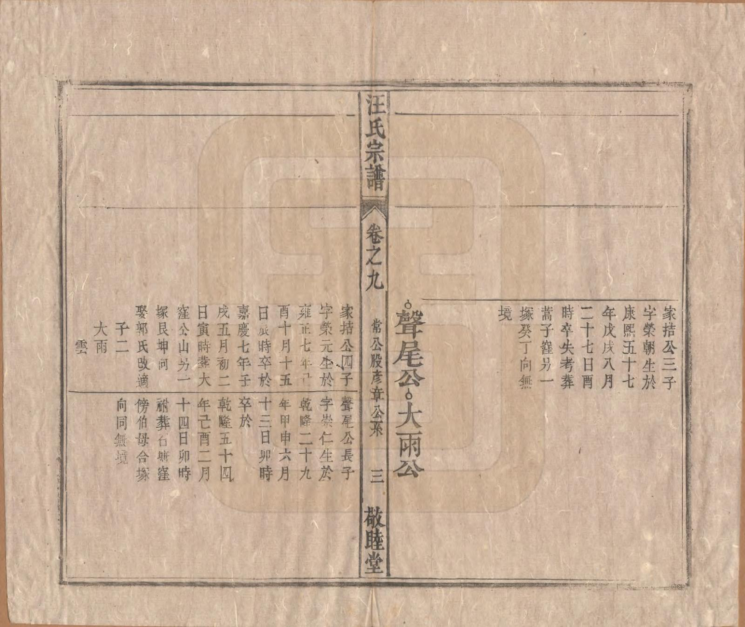 GTJP1478.汪.安徽怀宁.汪氏宗谱十五卷末二卷.清同治十年（1871）_009.pdf_第3页