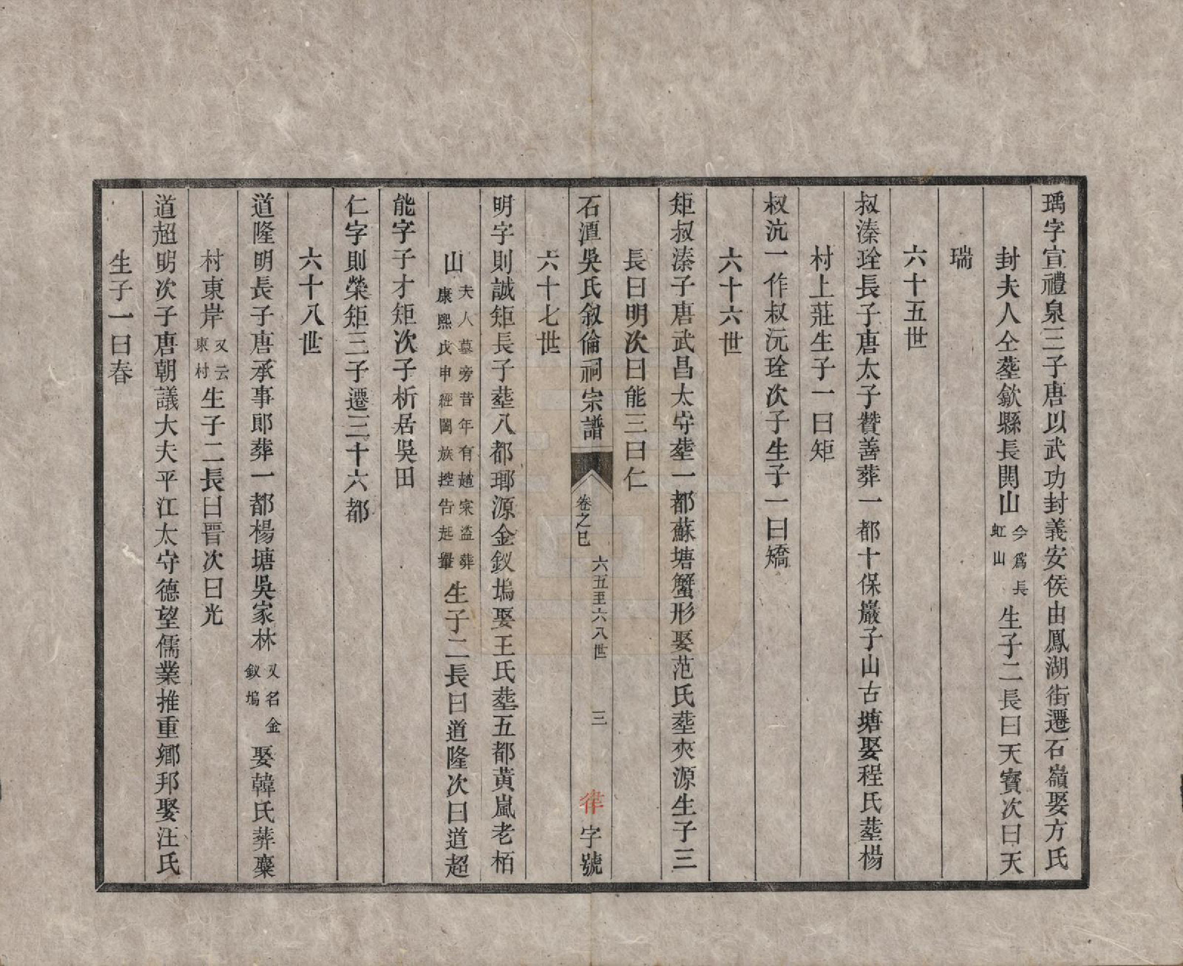 GTJP1694.吴.安徽歙县.石潭吴氏叙伦祠宗谱不分卷.清光绪二十年（1894）_006.pdf_第3页