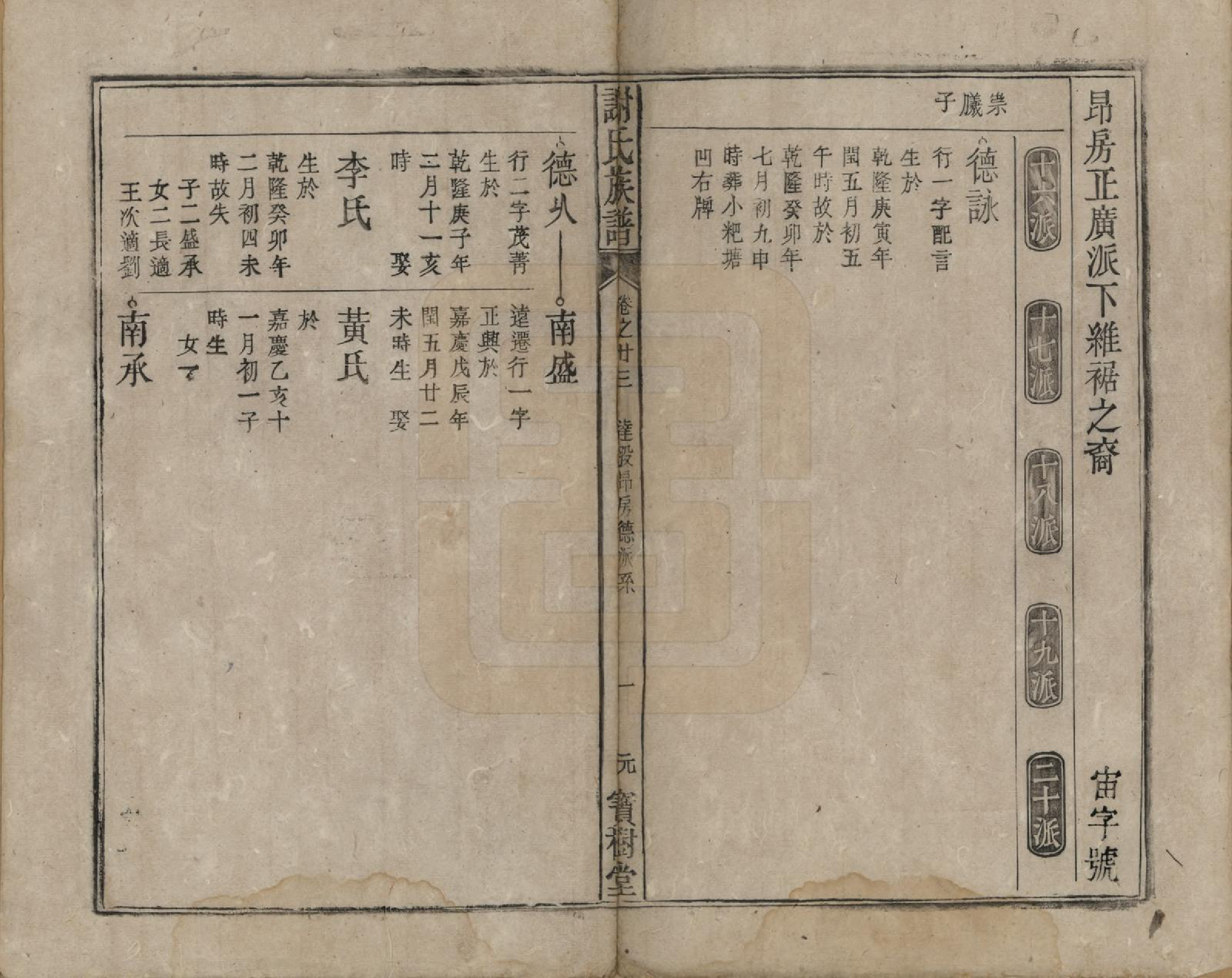 GTJP1789.谢.安徽陈留.谢氏族谱.清道光26年[1846]_023.pdf_第1页