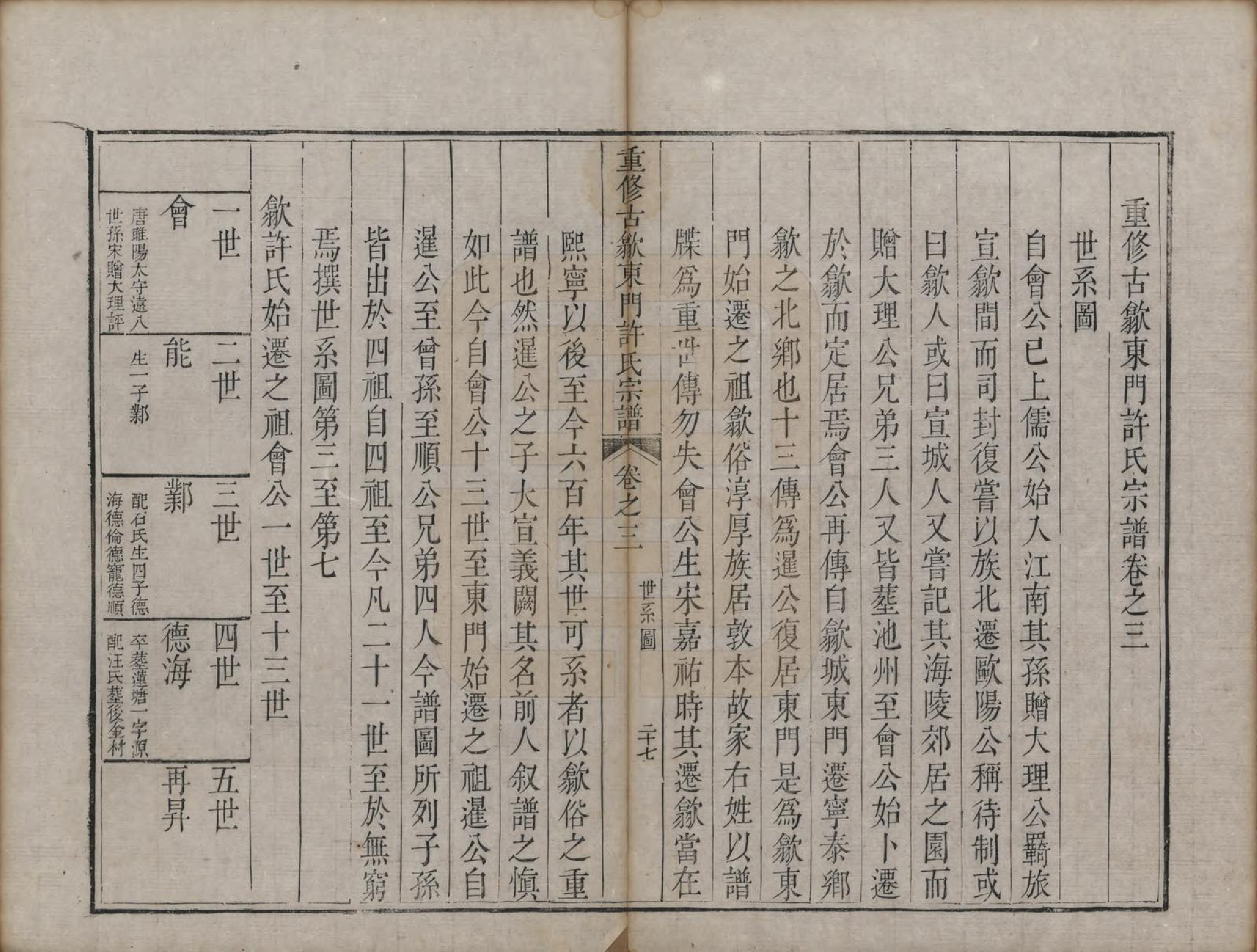 GTJP1913.许.安徽歙县.重修古歙东门许氏宗谱.清乾隆6年[1741]_003.pdf_第1页