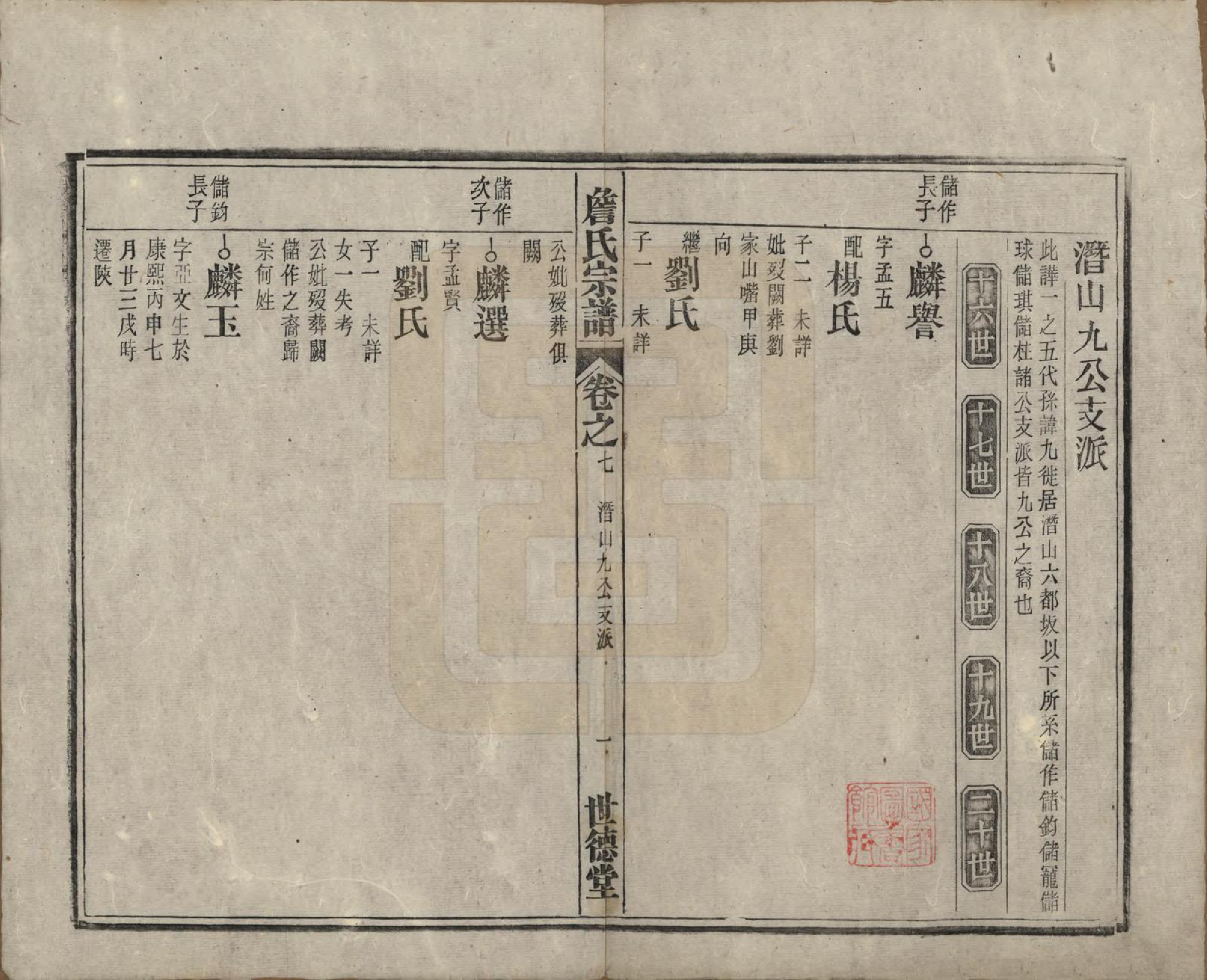 GTJP2077.詹.安徽太湖.詹氏宗谱.民国10年[1921]_007.pdf_第1页