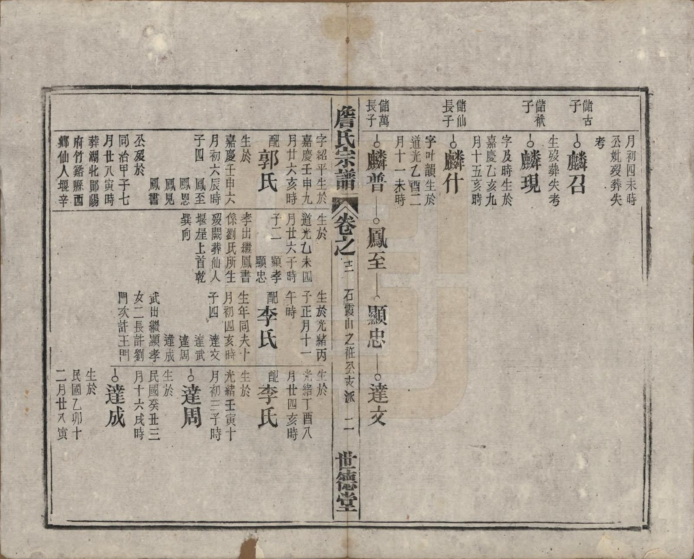 GTJP2077.詹.安徽太湖.詹氏宗谱.民国10年[1921]_012.pdf_第2页