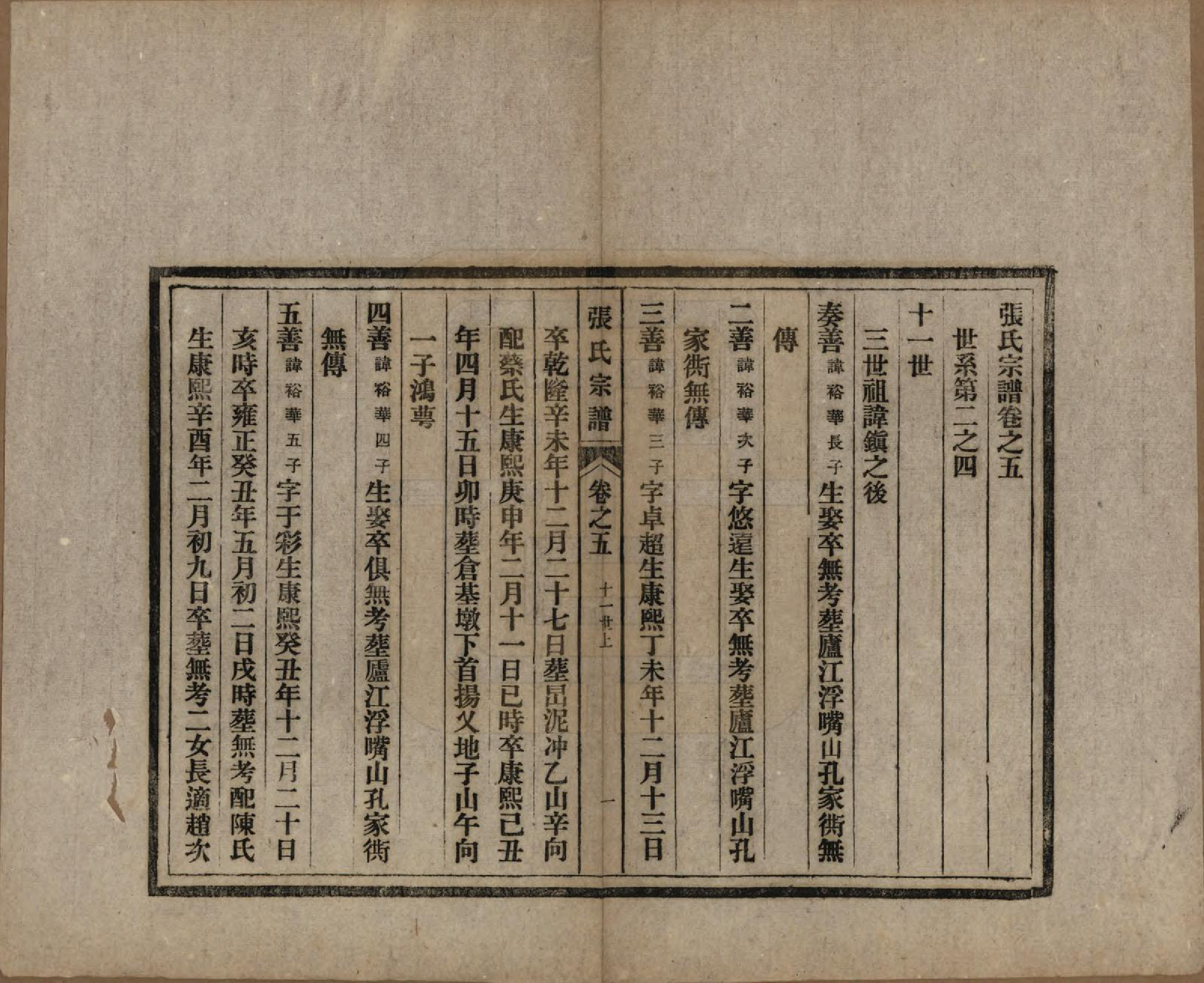 GTJP2089.张.安徽桐城.张氏宗谱.民国二十二年（1933）_005.pdf_第1页