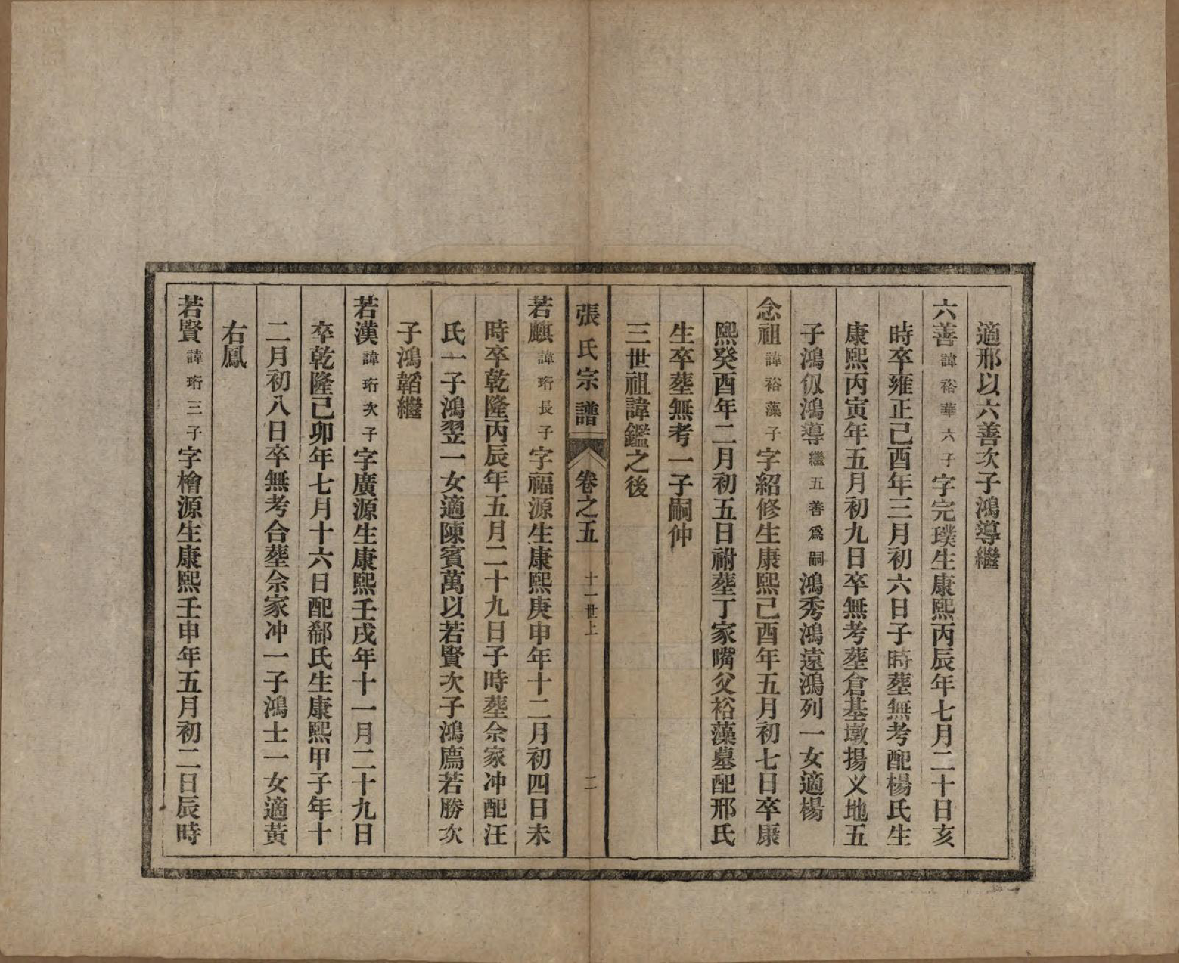 GTJP2089.张.安徽桐城.张氏宗谱.民国二十二年（1933）_005.pdf_第2页