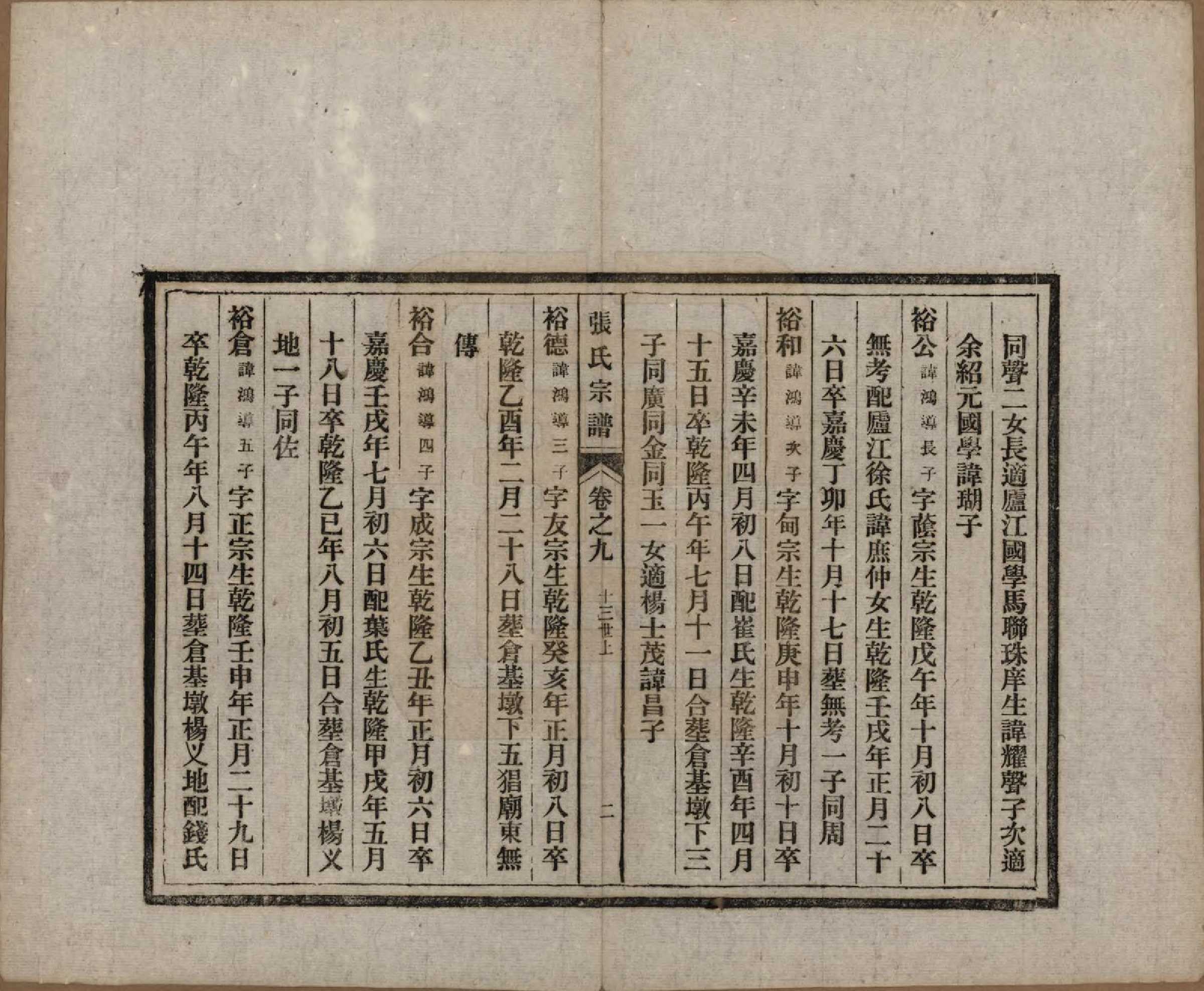 GTJP2089.张.安徽桐城.张氏宗谱.民国二十二年（1933）_009.pdf_第2页