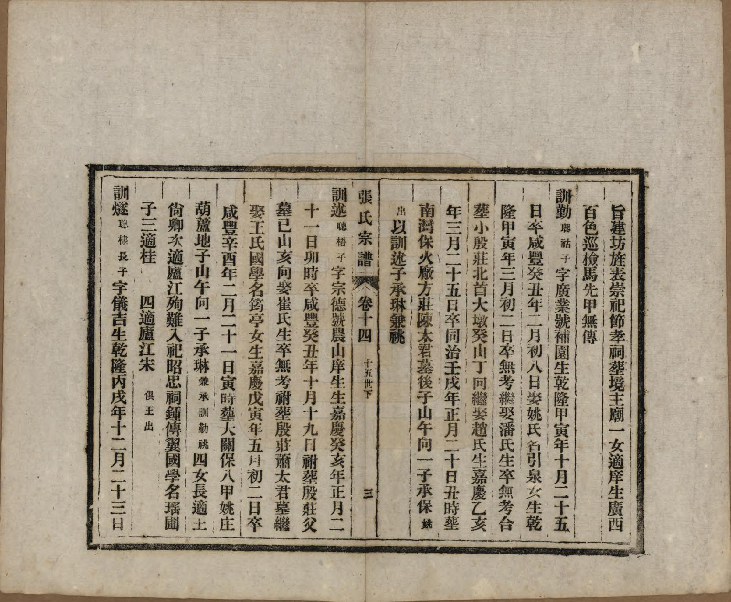 GTJP2089.张.安徽桐城.张氏宗谱.民国二十二年（1933）_014.pdf_第3页