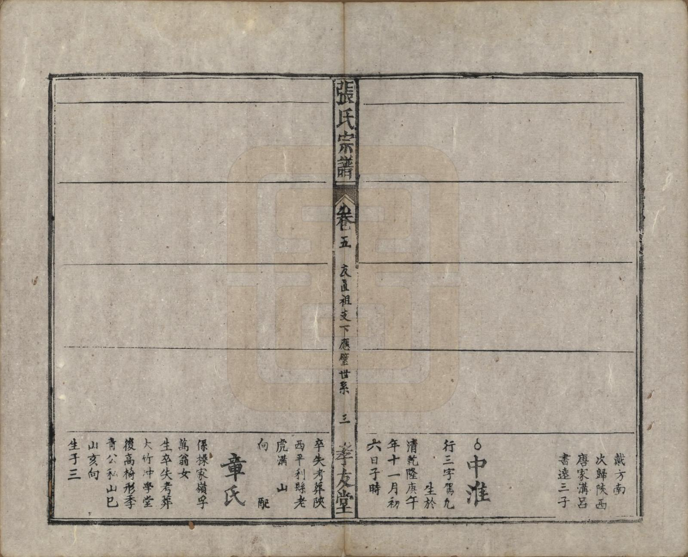 GTJP2142.张.安徽太湖.太湖张氏宗谱九卷首二卷.民国元年（1912）_005.pdf_第3页