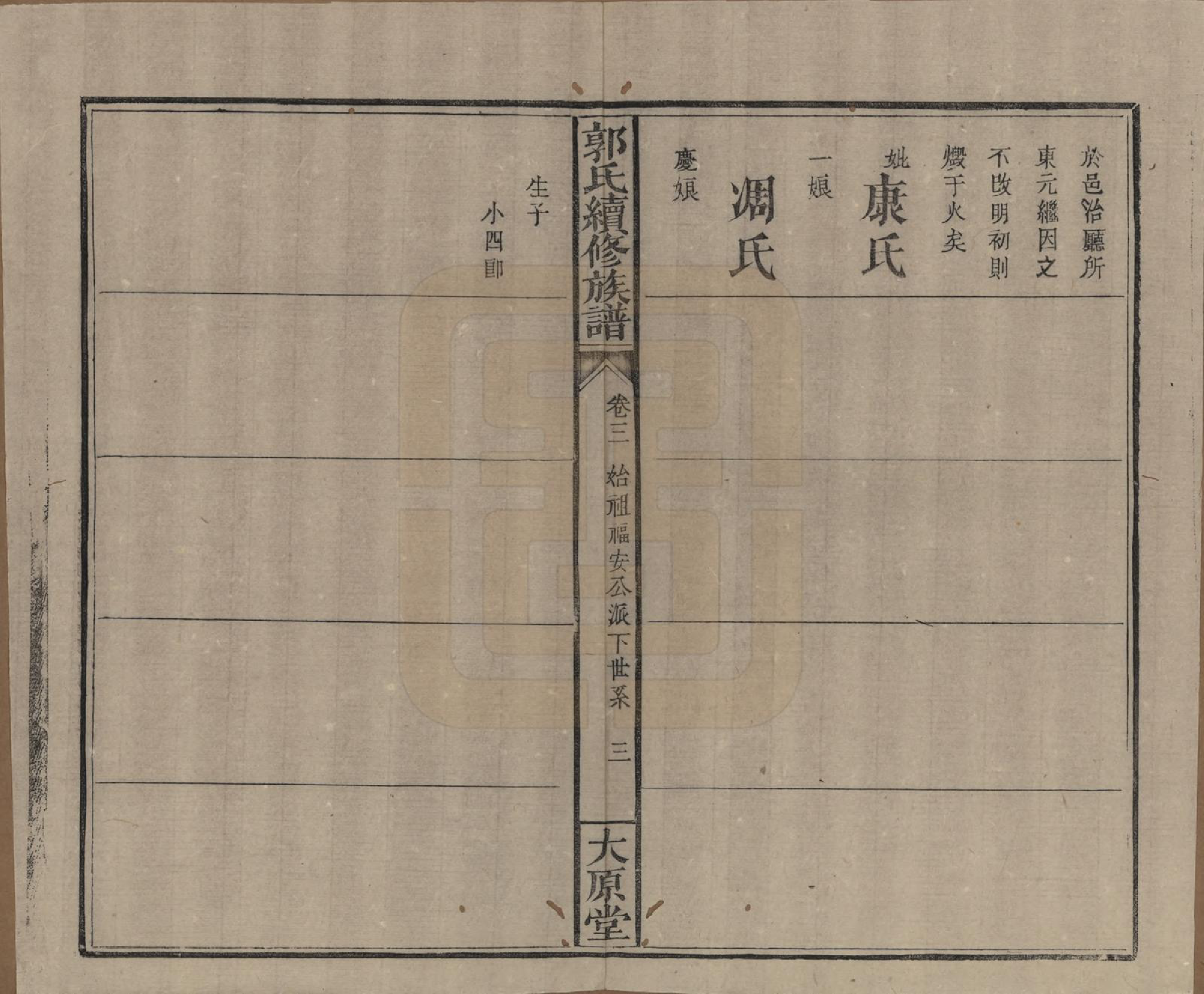 GTJP0444.郭.江西万载.郭氏续修族谱.光绪26年_003.pdf_第3页