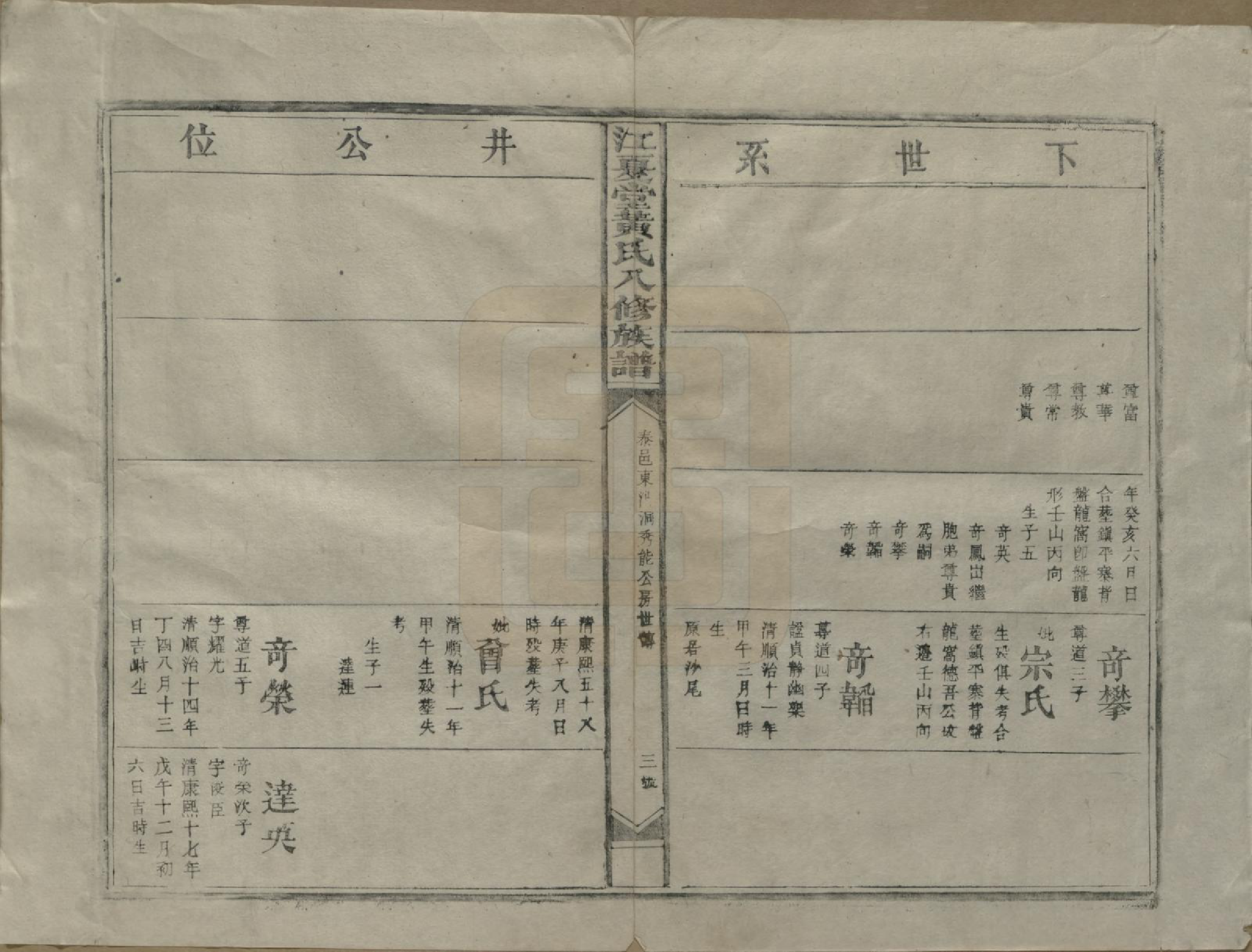 GTJP0589.黄.江西兴国.江夏堂黄氏八修族谱.民国三十六年（1947）_011.pdf_第3页