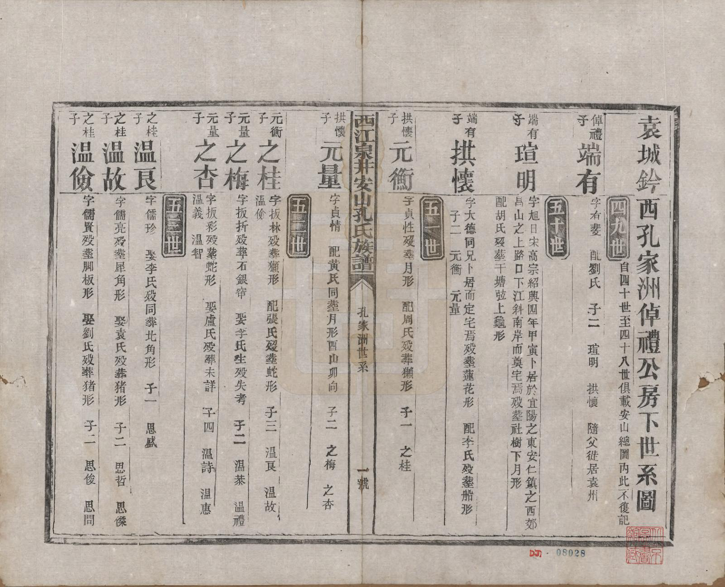 GTJP0741.孔.江西安山.西江泉井安山孔氏族谱六卷.民国二十五年(1936)_004.pdf_第1页