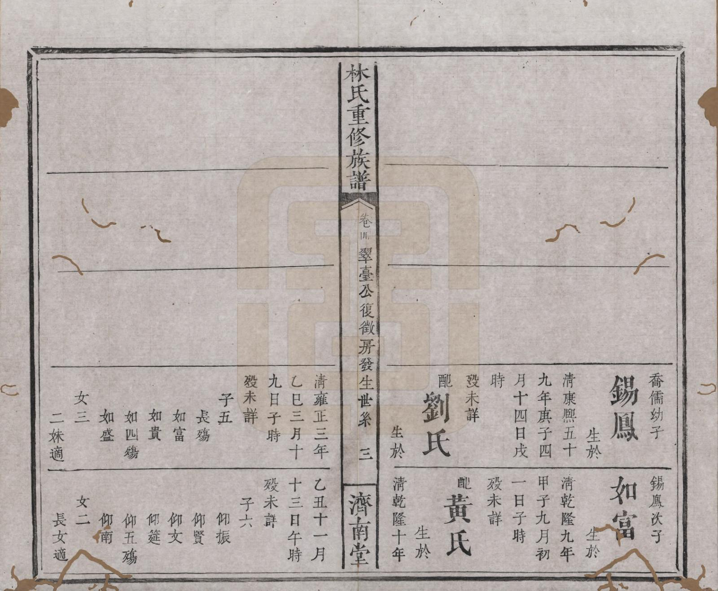 GTJP0901.林.江西萍乡.林氏重修族谱.清同治七年(1868)_004.pdf_第3页