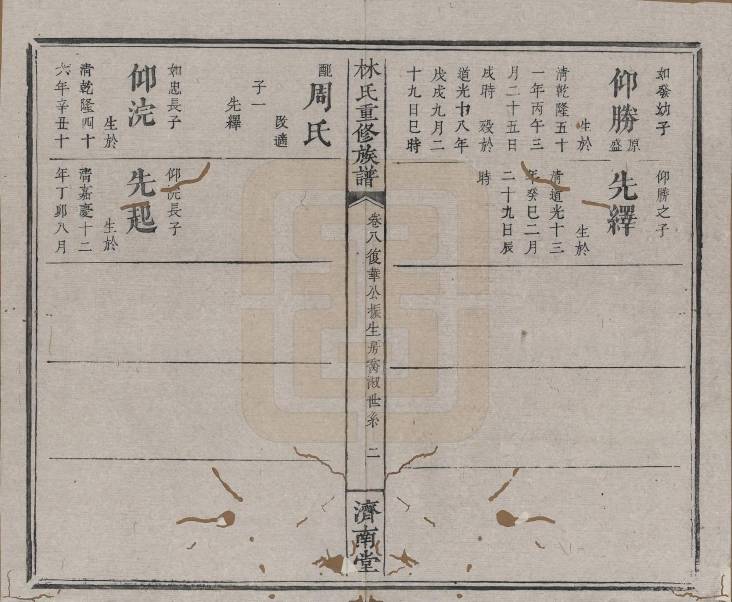 GTJP0901.林.江西萍乡.林氏重修族谱.清同治七年(1868)_008.pdf_第2页