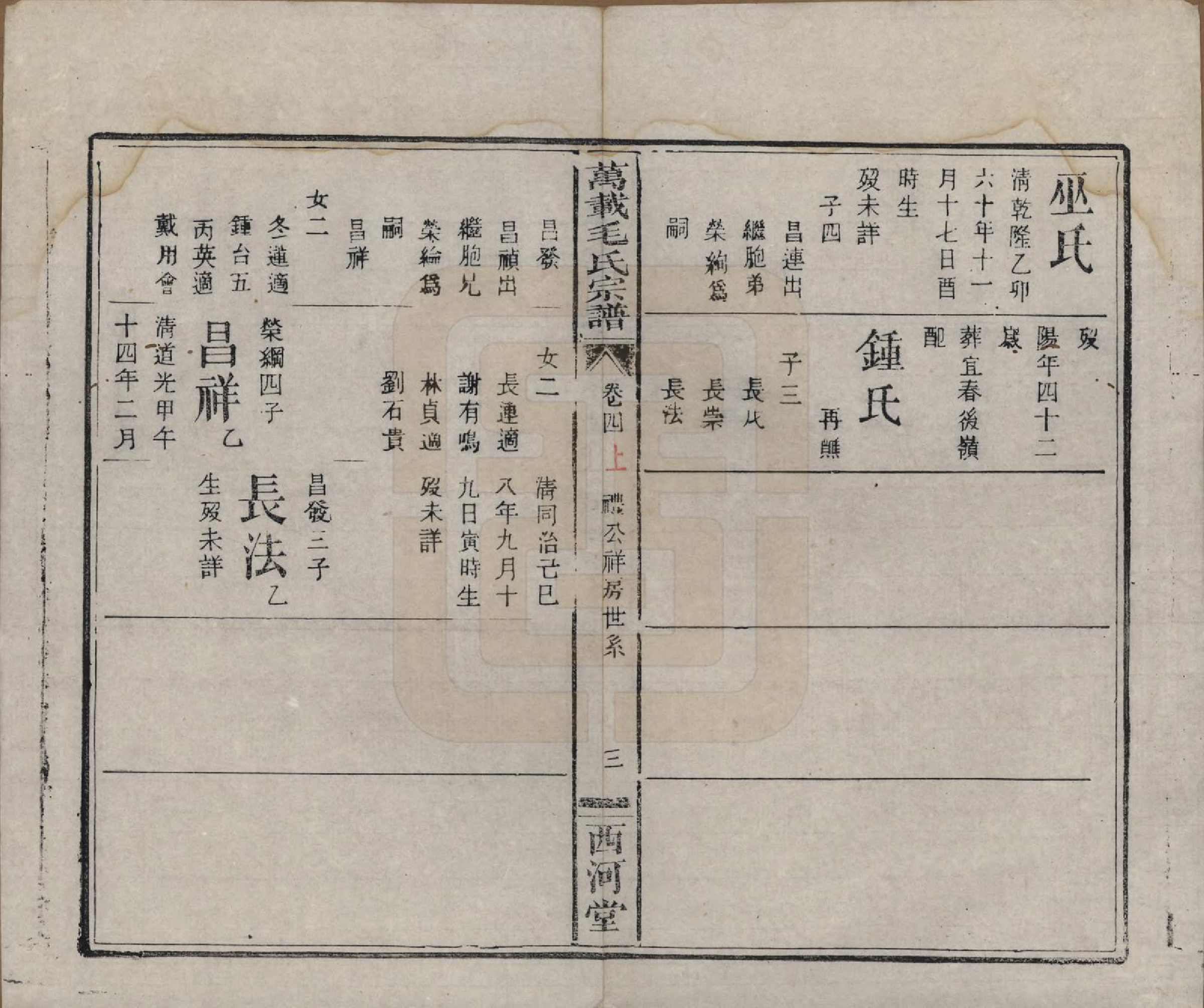 GTJP1074.毛.江西万载.万载毛氏宗谱.民国三十八年(1949)_004.pdf_第3页