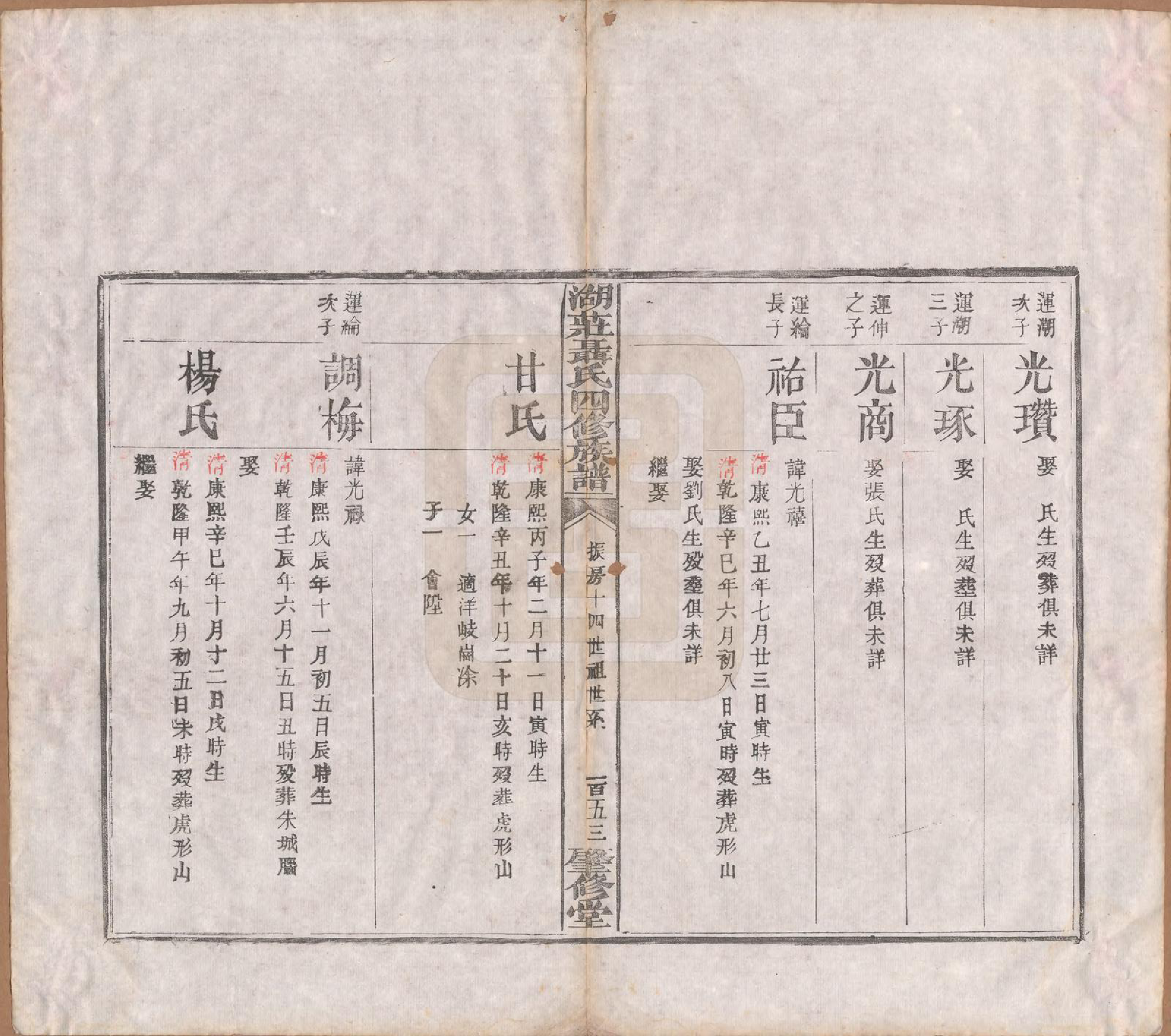 GTJP1110.聂.江西清江.湖庄聂氏四修族谱二卷.清光绪二十四年（1898）_002.pdf_第3页