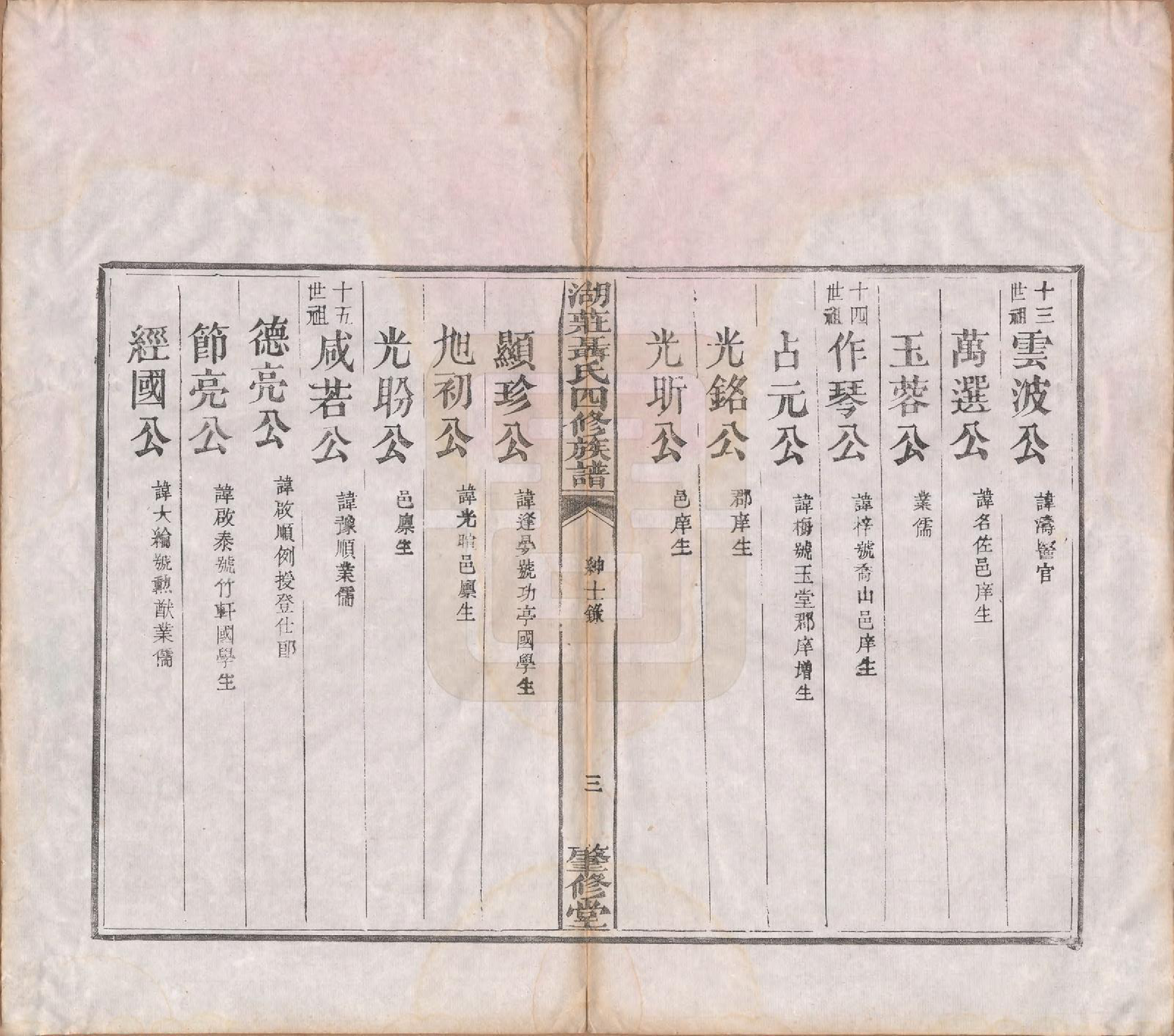 GTJP1110.聂.江西清江.湖庄聂氏四修族谱二卷.清光绪二十四年（1898）_003.pdf_第3页