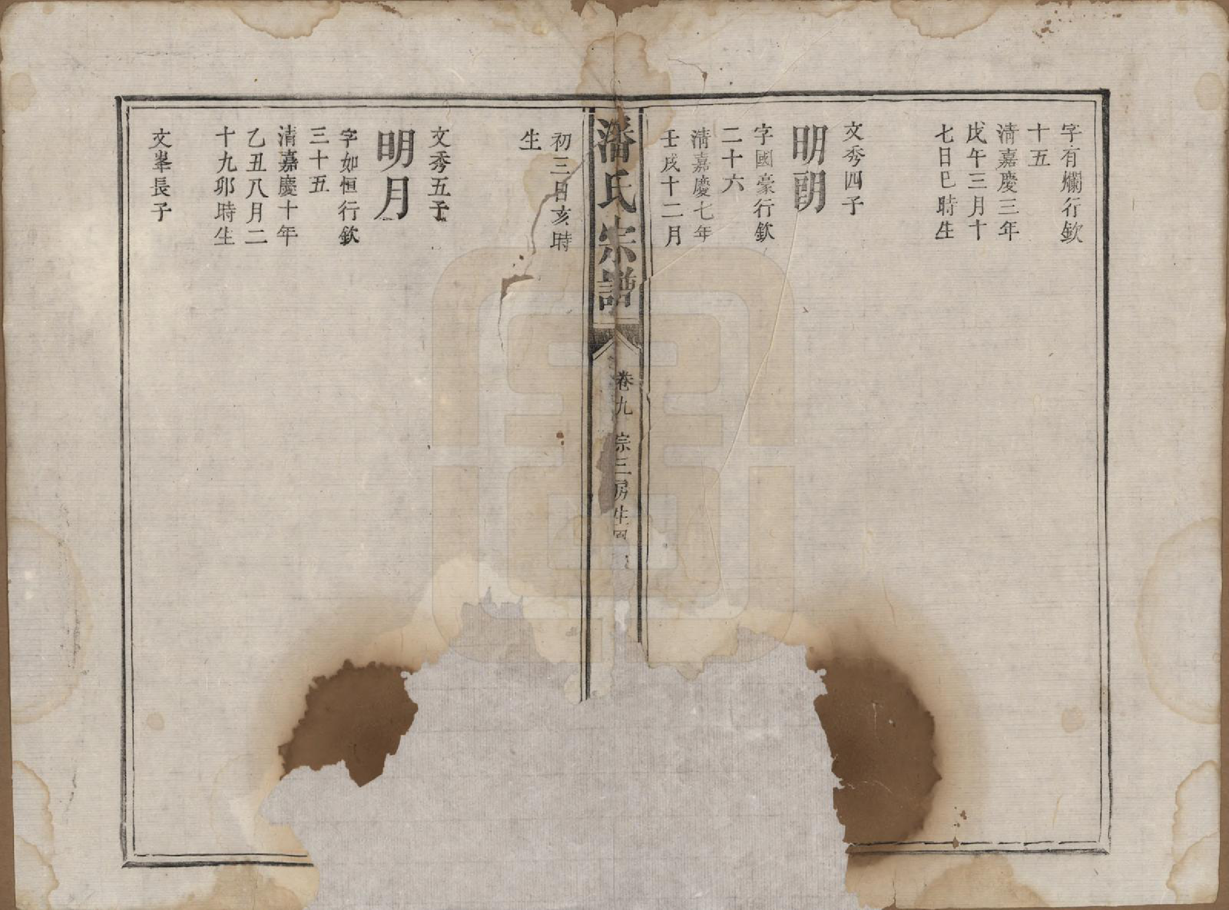 GTJP1130.潘.江西宜黄.潘氏宗谱.清嘉庆21年[1816]_009.pdf_第2页