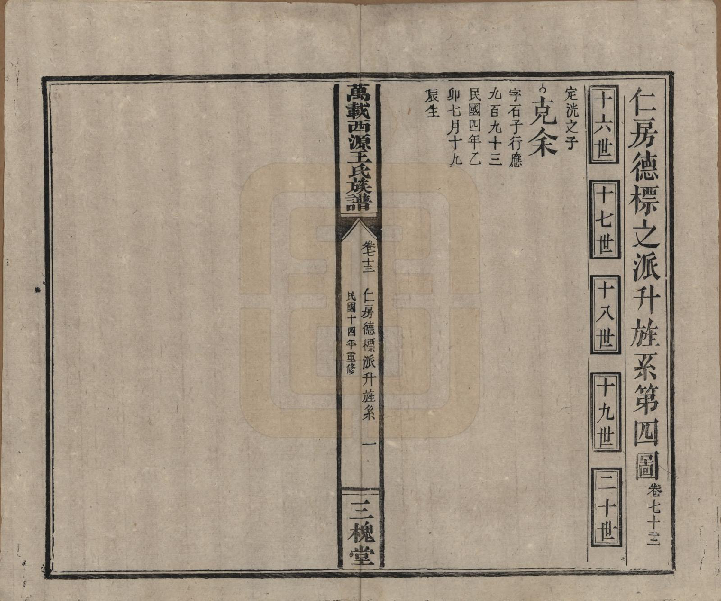 GTJP1507.王.江西万载.万载西源王氏族谱.民国14年（1925）_073.pdf_第1页