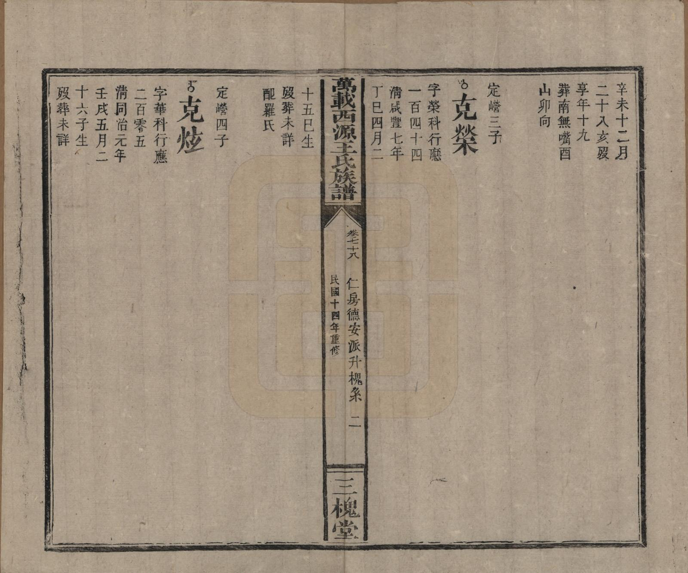 GTJP1507.王.江西万载.万载西源王氏族谱.民国14年（1925）_078.pdf_第2页