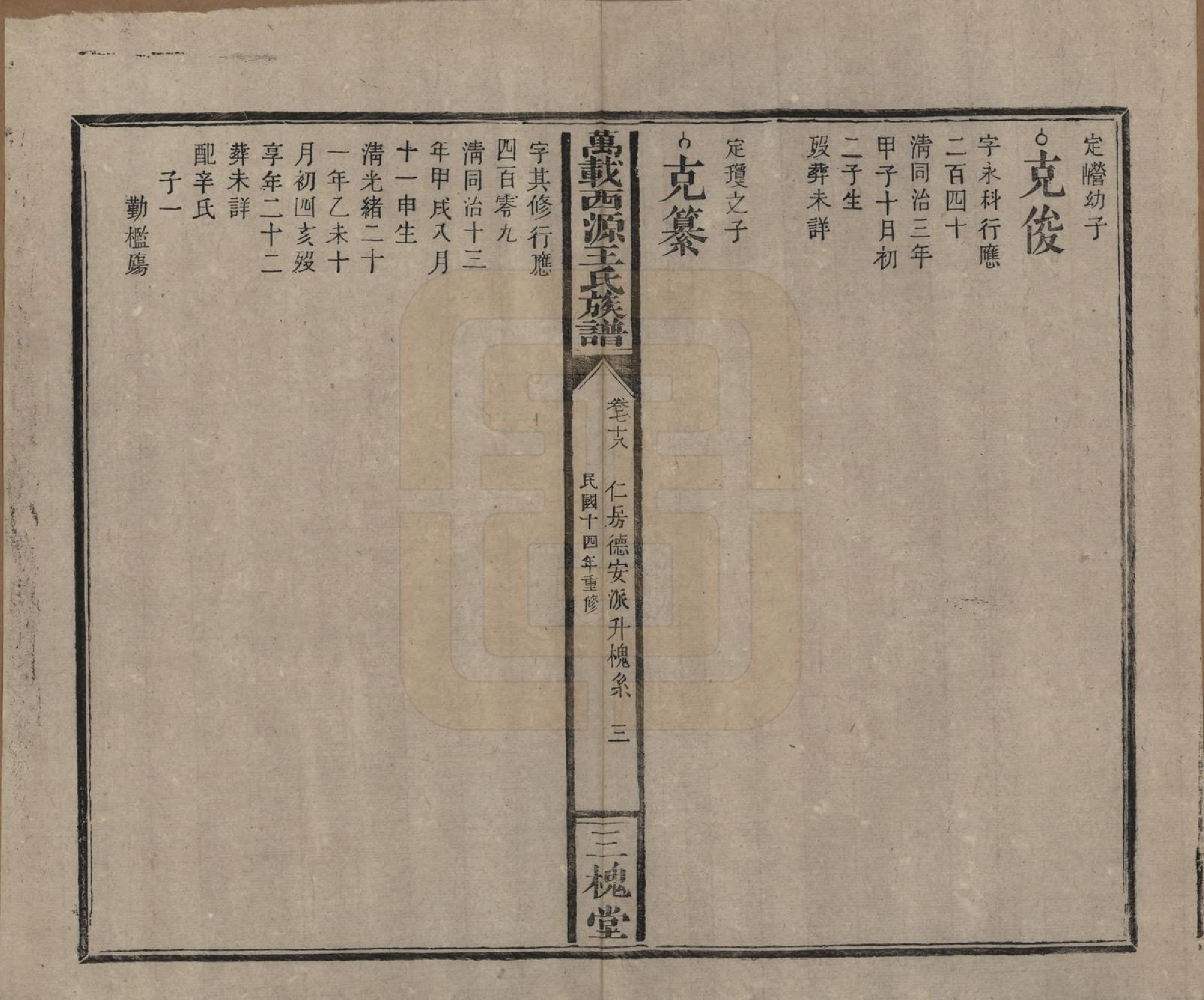 GTJP1507.王.江西万载.万载西源王氏族谱.民国14年（1925）_078.pdf_第3页