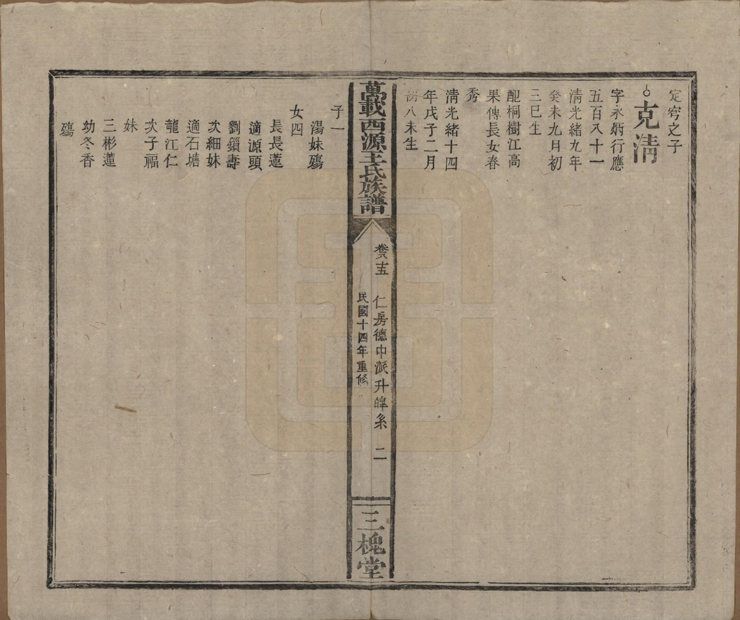 GTJP1507.王.江西万载.万载西源王氏族谱.民国14年（1925）_085.pdf_第2页