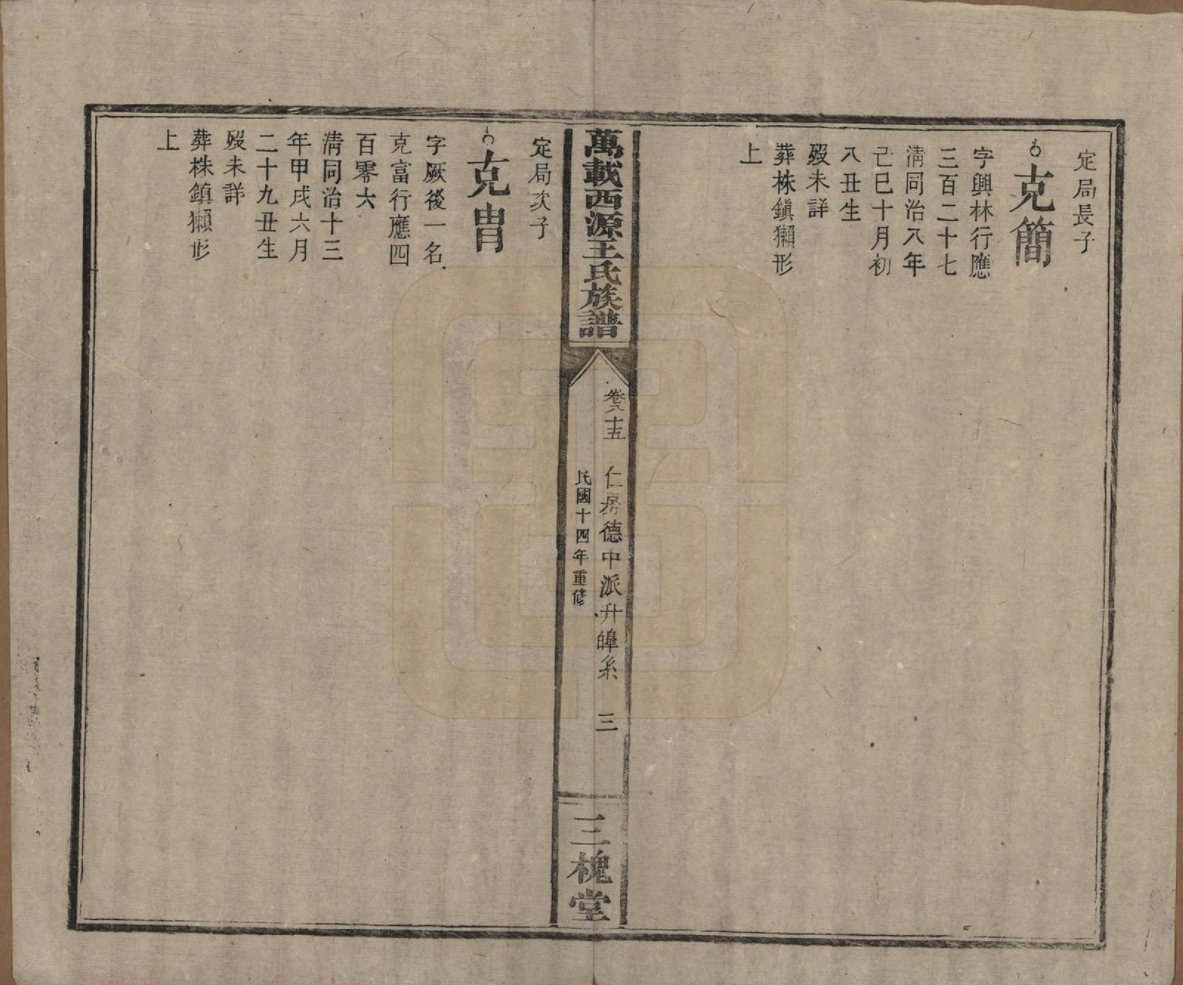 GTJP1507.王.江西万载.万载西源王氏族谱.民国14年（1925）_085.pdf_第3页