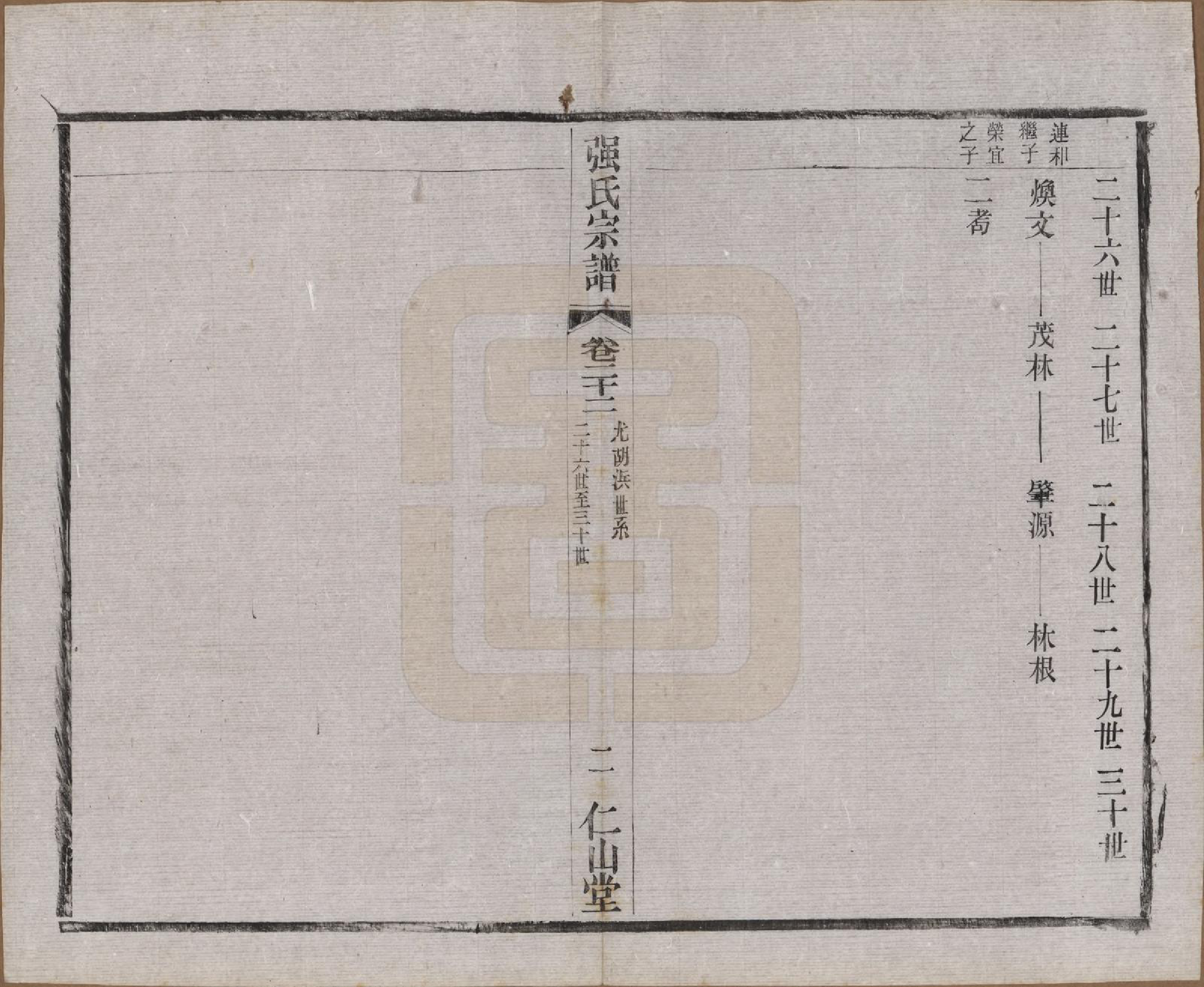 GTJP1191.强.江苏无锡.强氏宗谱五十二卷.民国三十六年（1947）_022.pdf_第2页