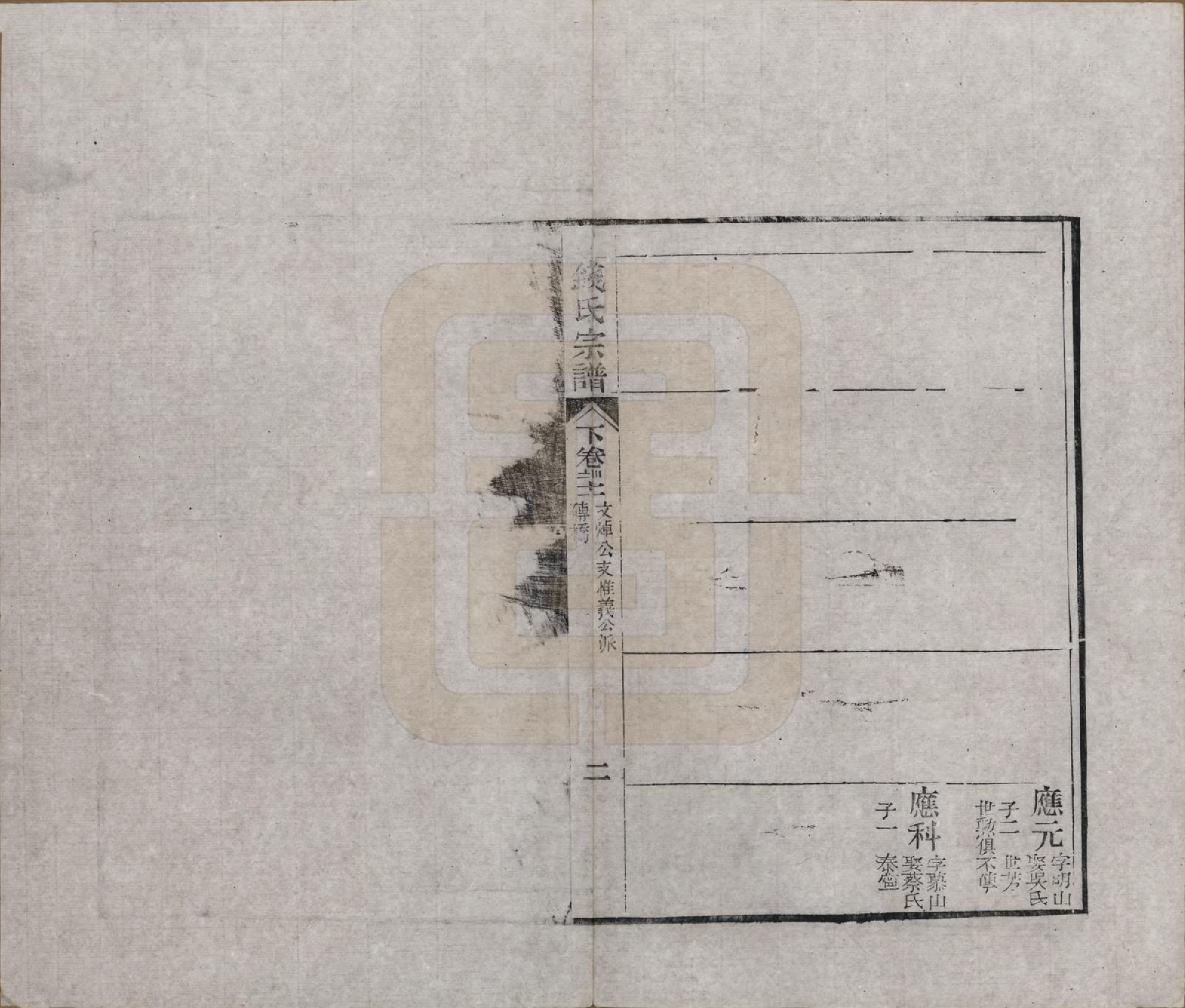 GTJP1188.钱.江苏无锡等地.钱氏湖头宗谱.清同治6年[1867]_273.pdf_第2页