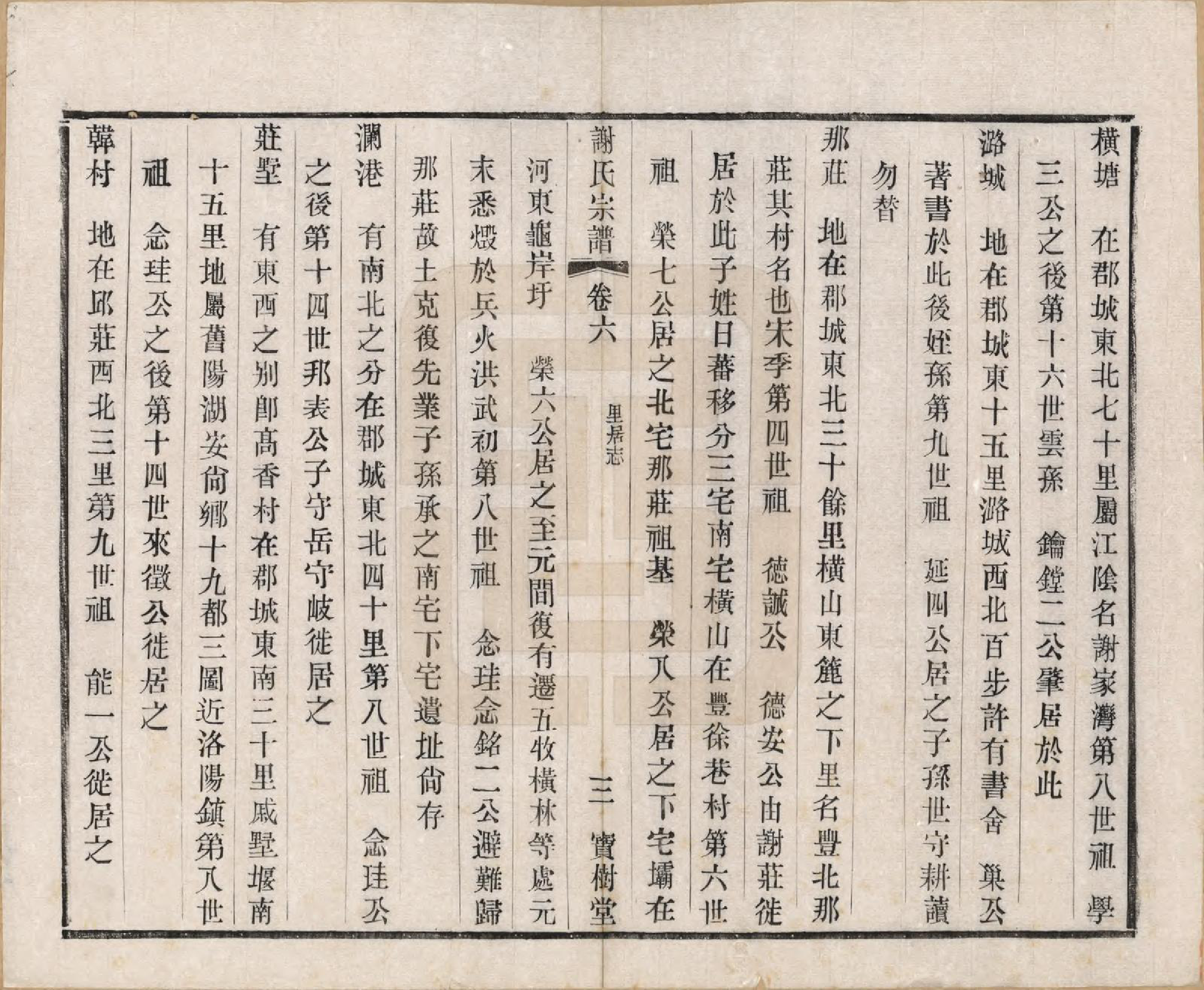 GTJP1777.谢.江苏毗陵.毗陵谢氏宗谱.民国38年[1949]_006.pdf_第3页