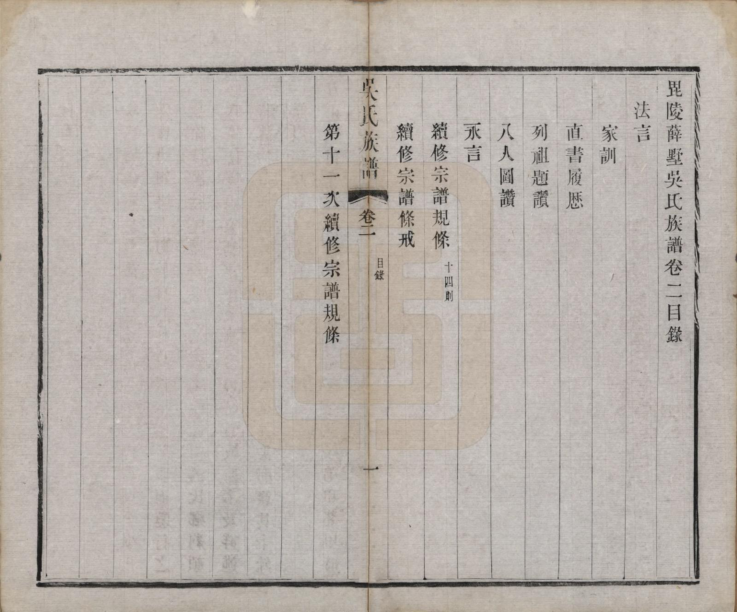 GTJP1689.吴.江苏毗陵.毗陵薛墅吴氏族谱.清光绪9年[1883]_002.pdf_第3页