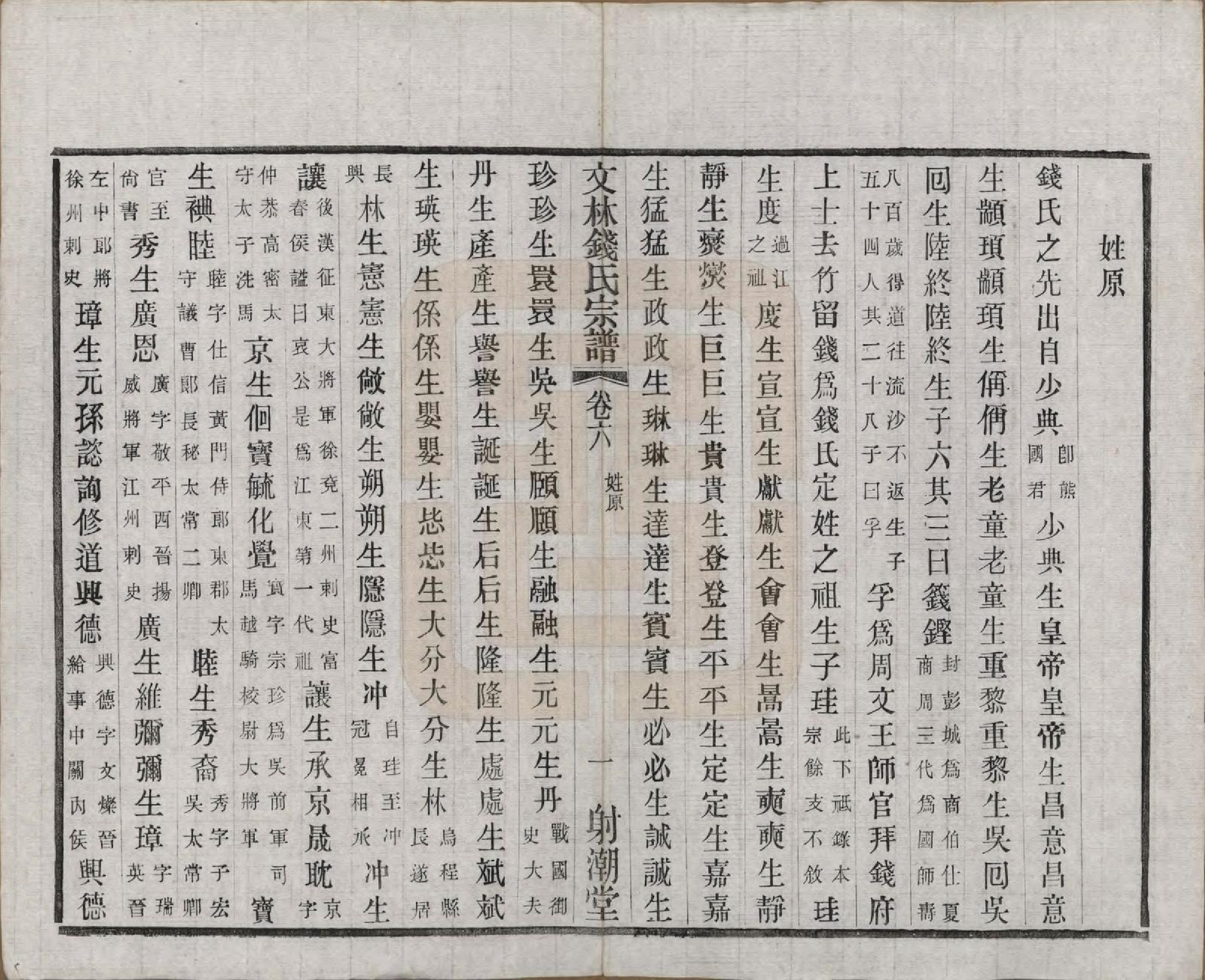 GTJP1169.钱.江苏无锡.文林钱氏宗谱十六卷.民国三十二年（1943）_006.pdf_第3页