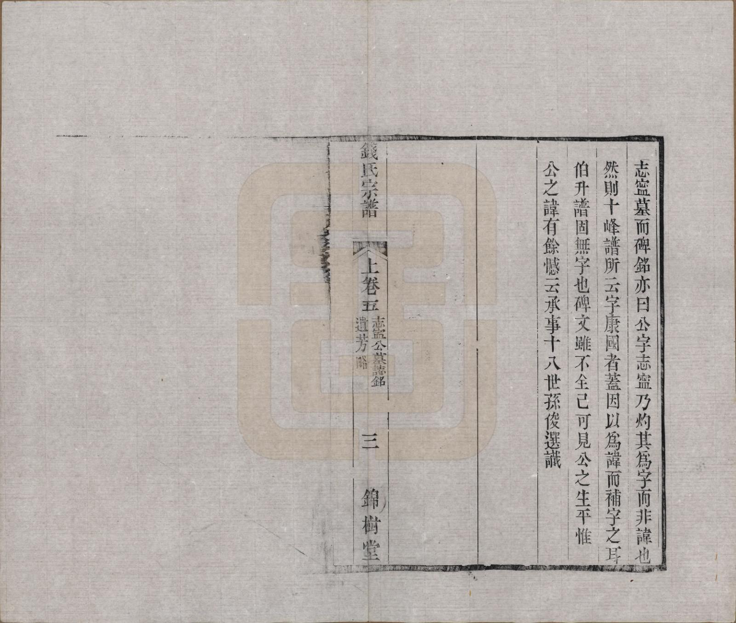 GTJP1188.钱.江苏无锡等地.钱氏湖头宗谱.清同治6年[1867]_005.pdf_第3页