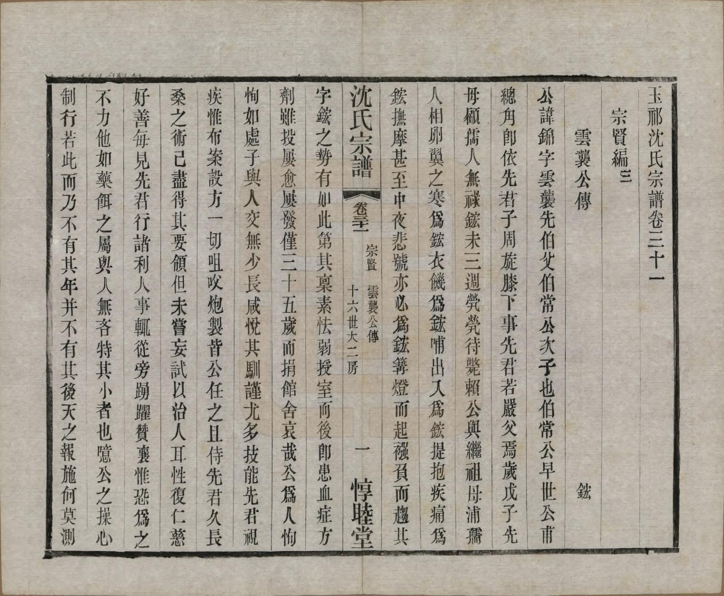 GTJP1268.沈.江苏无锡.玉祁沈氏宗谱四十卷.民国十三年（1924）_031.pdf_第2页