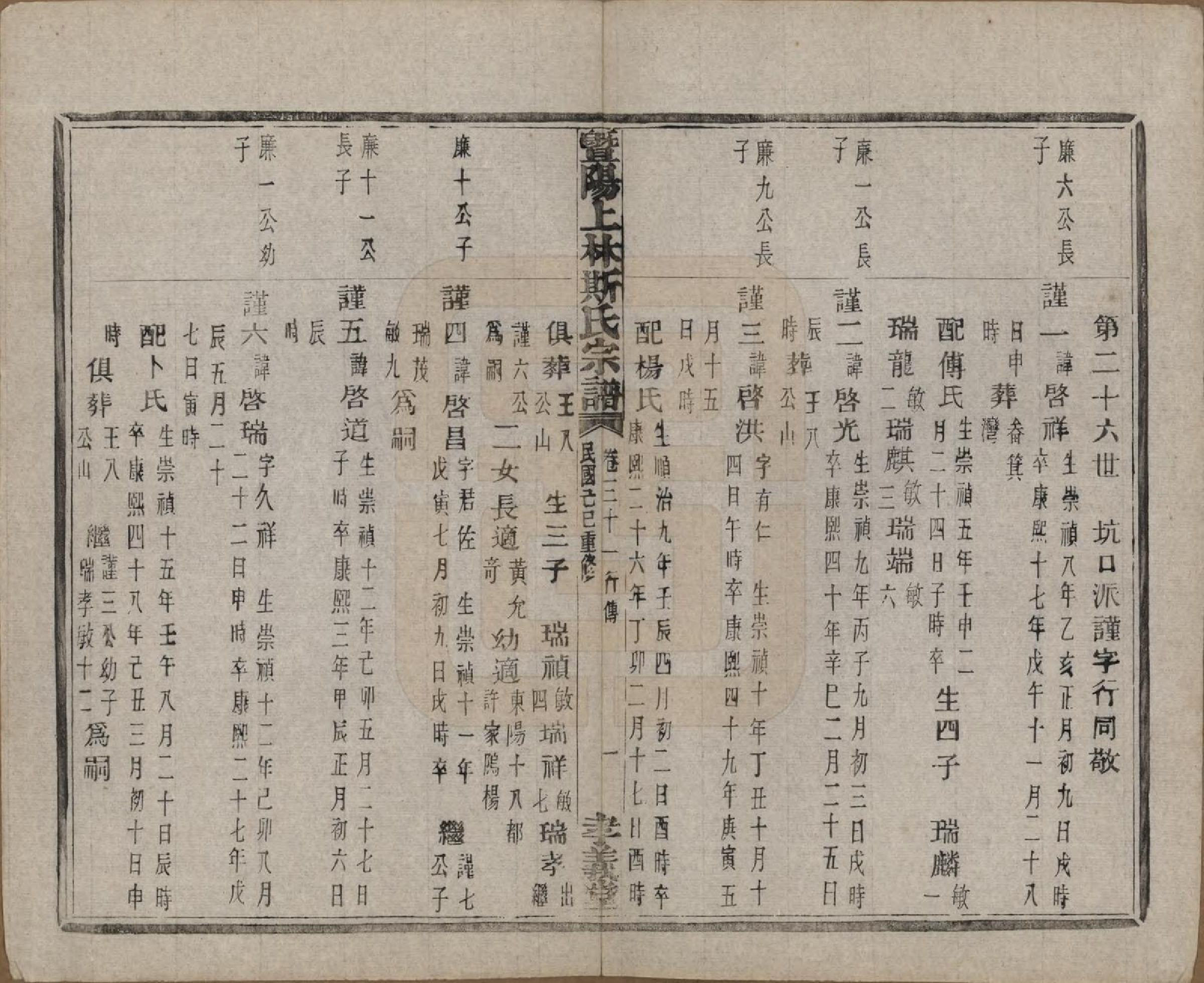 GTJP1326.斯.江苏江阴.暨阳上林斯氏宗谱六十八卷.民国十八年（1929）_031.pdf_第2页