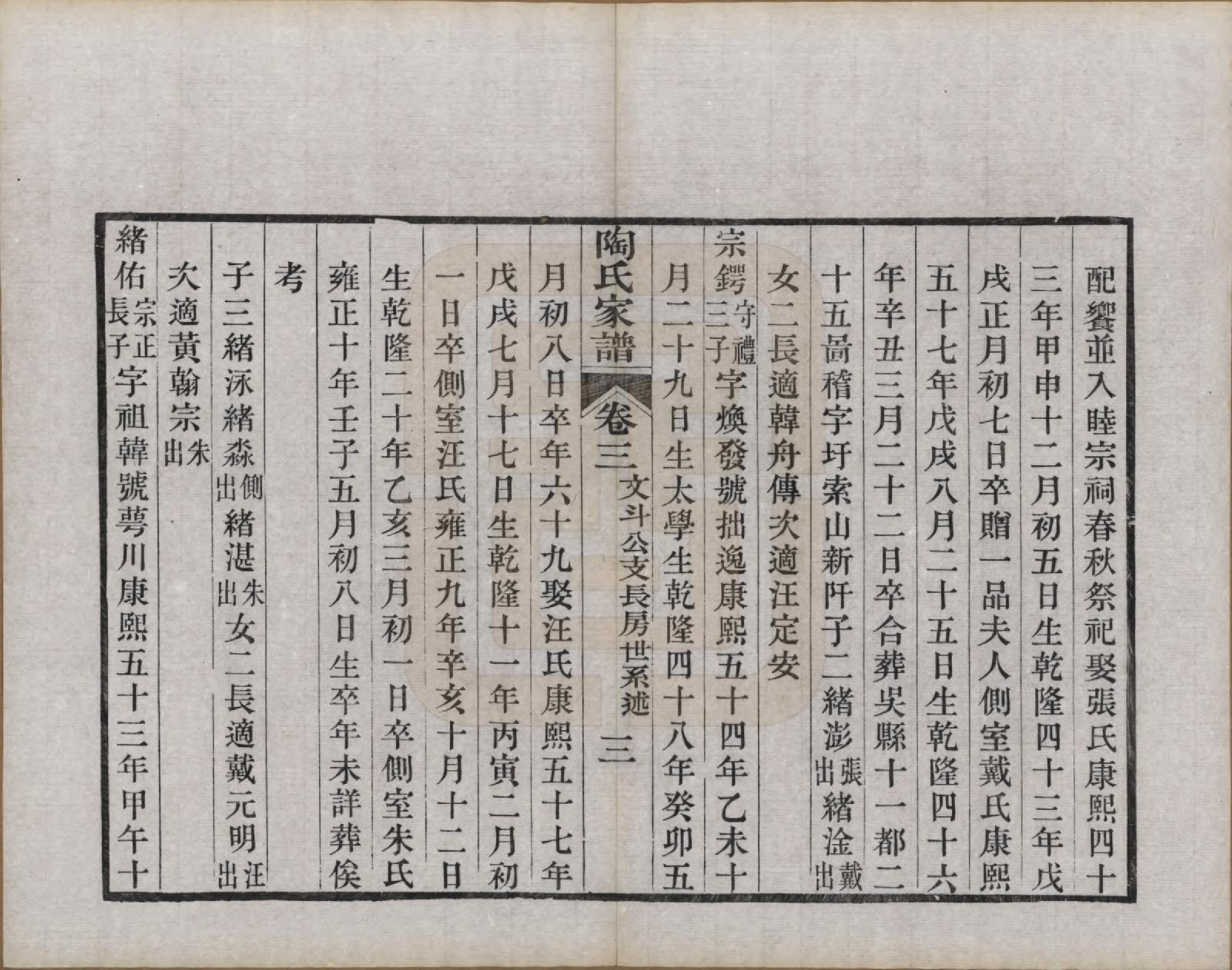 GTJP1416.陶.江苏苏州.陶氏家谱六卷.民国九年（1920）_003.pdf_第3页