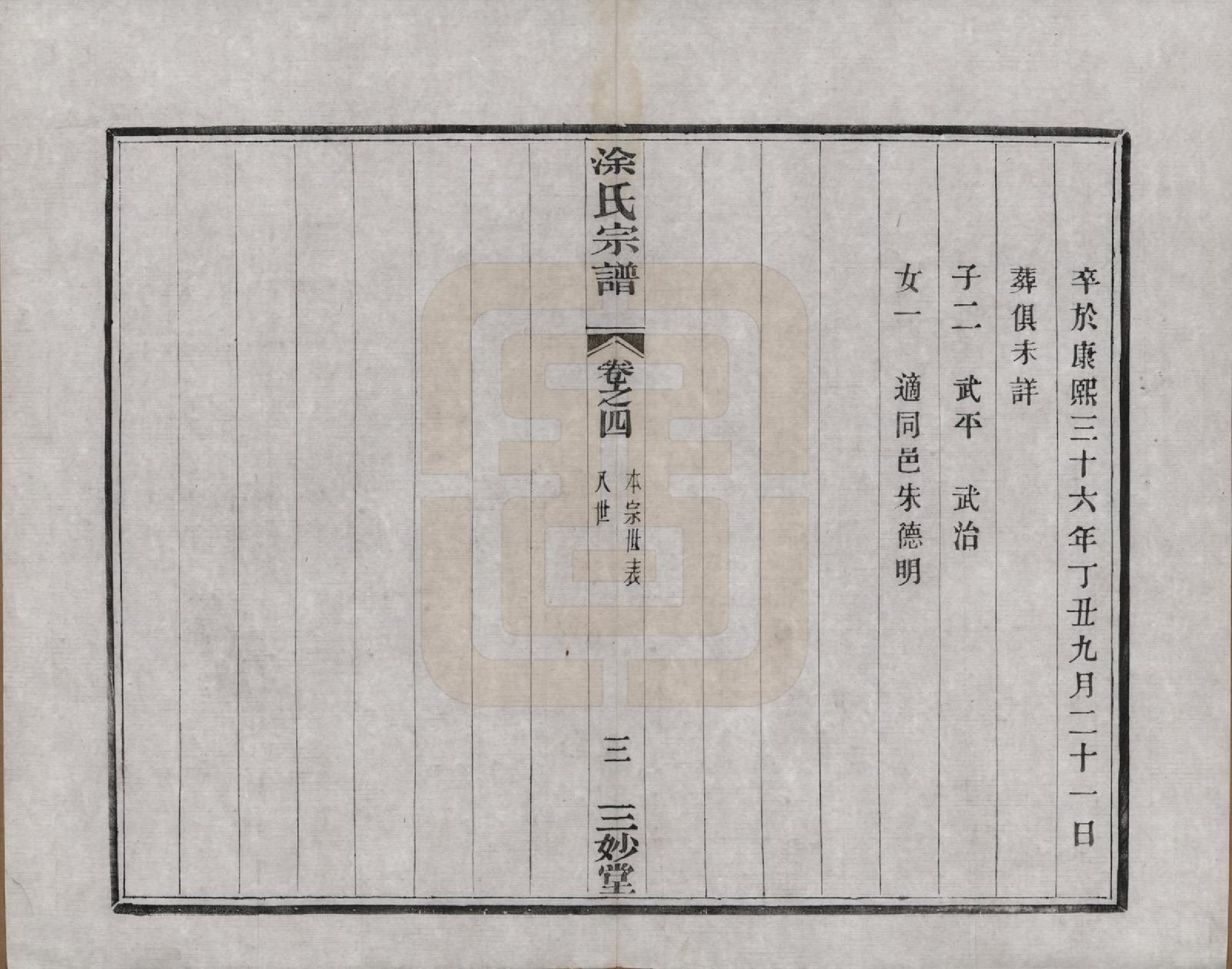 GTJP1438.涂.江苏江都.江都涂氏宗谱六卷.民国四年（1915）_004.pdf_第3页