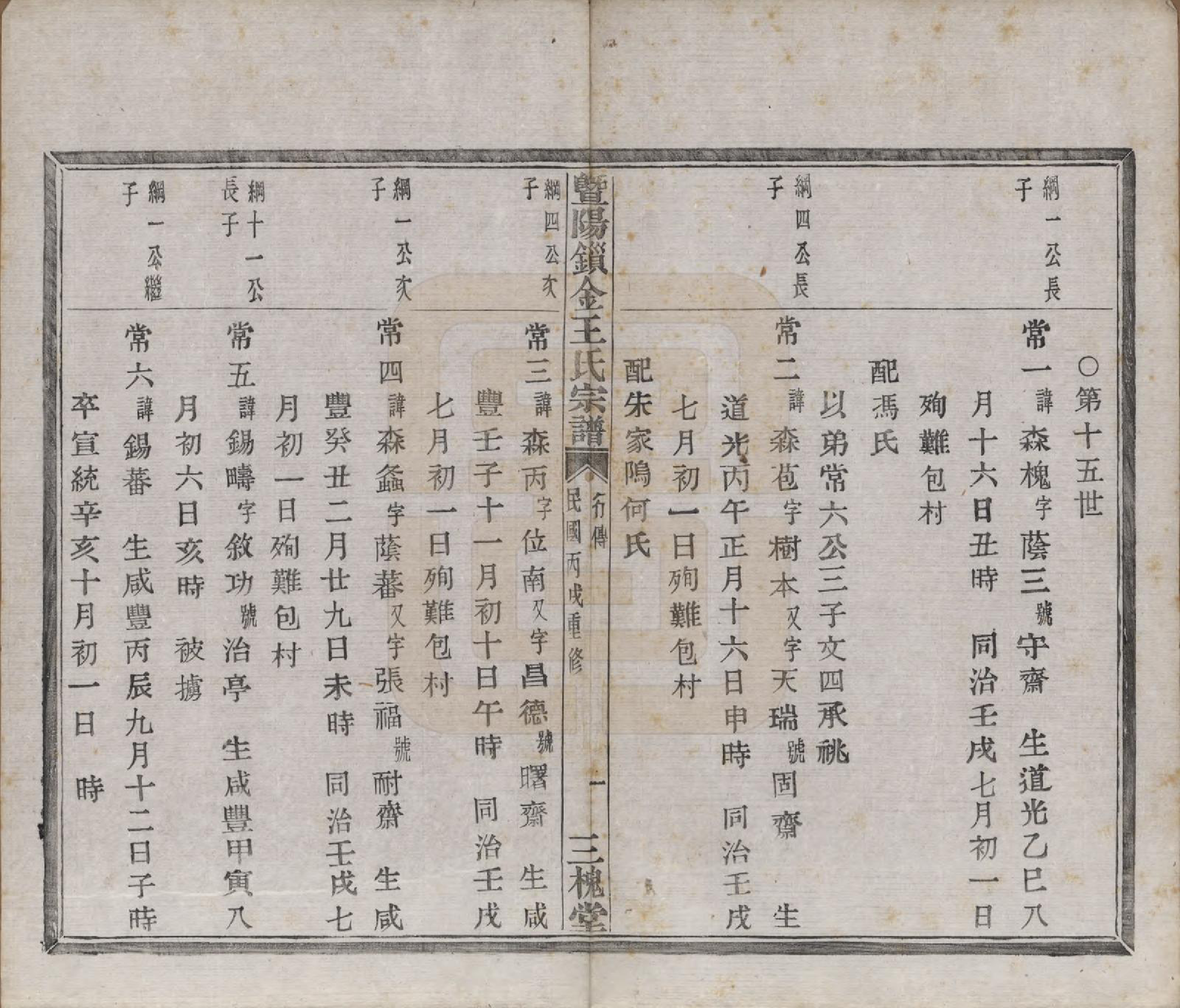 GTJP1549.王.江苏江阴.暨阳锁金王氏宗谱八卷.民国三十六年（1947）_008.pdf_第2页